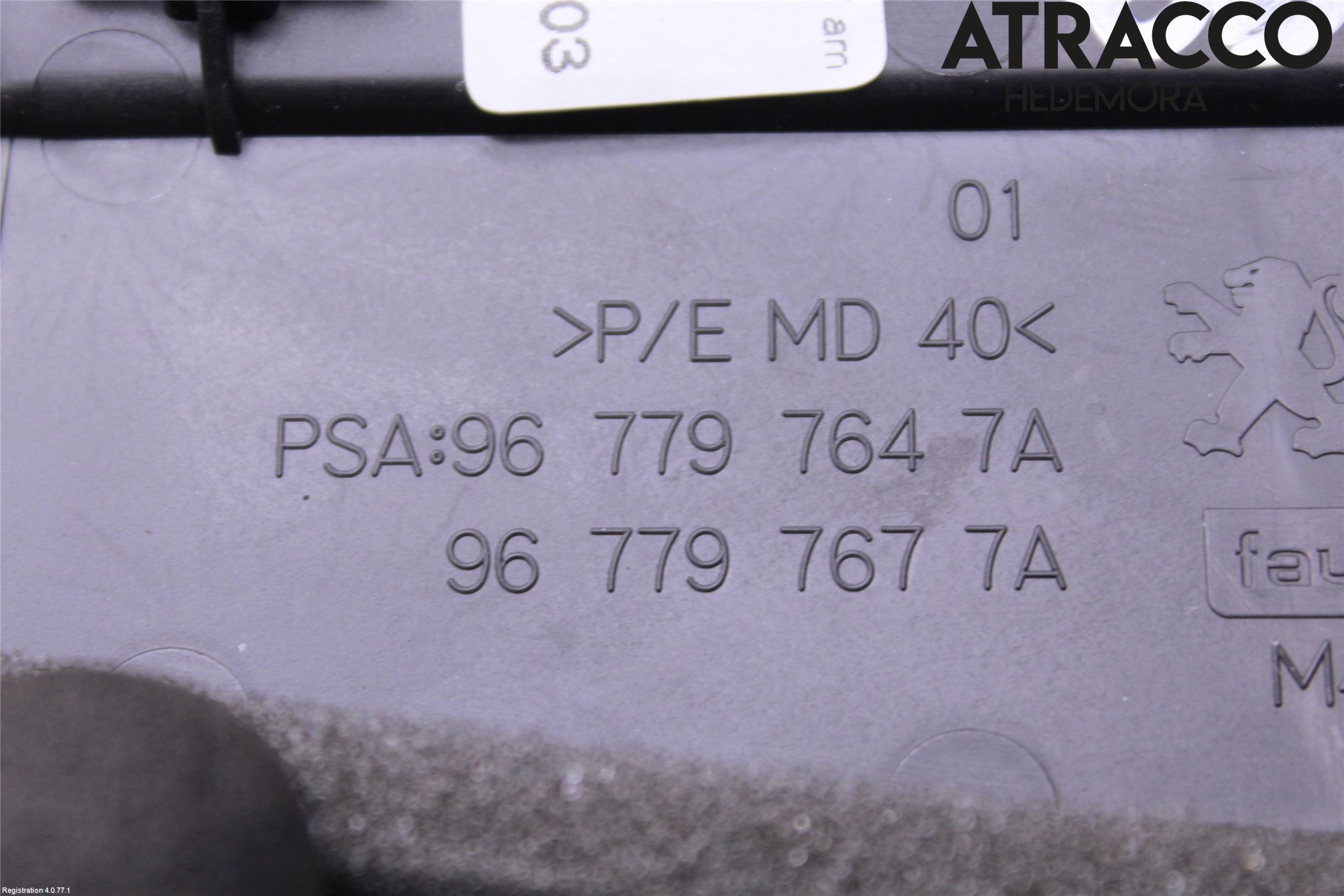 Citroen C4 GRAND PICASSO 14-18 Dashbord Kanal - Dyse