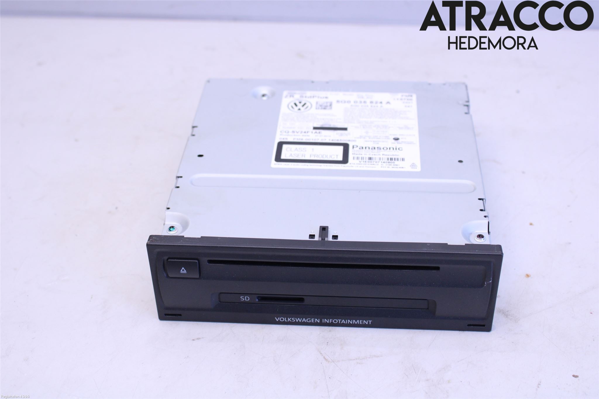 Volkswagen VW GOLF / E-GOLF VII 13-20 Stereo Radio Med Cd