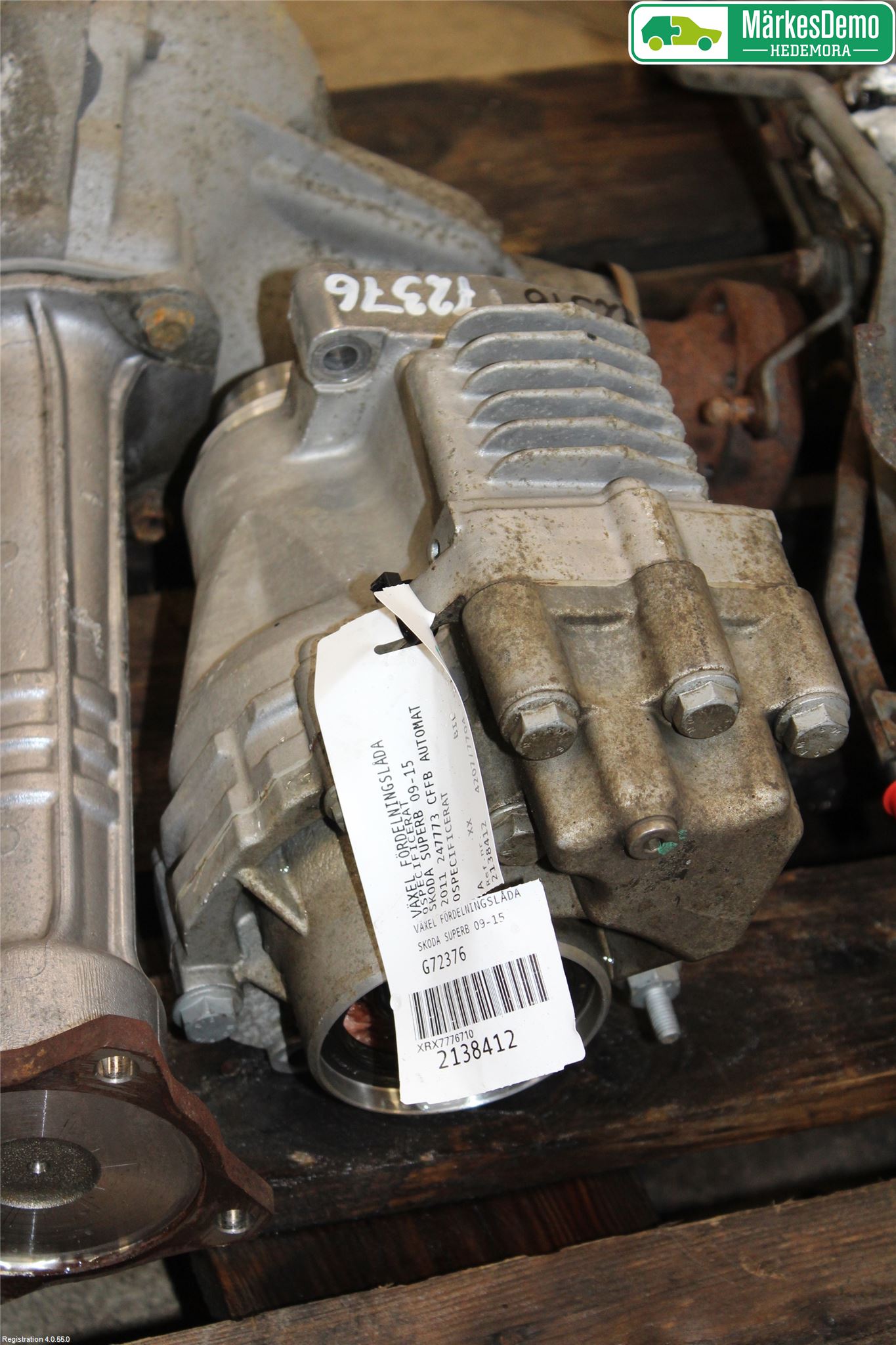 Skoda SUPERB 09-15 Gearkasse Fordelingskasse