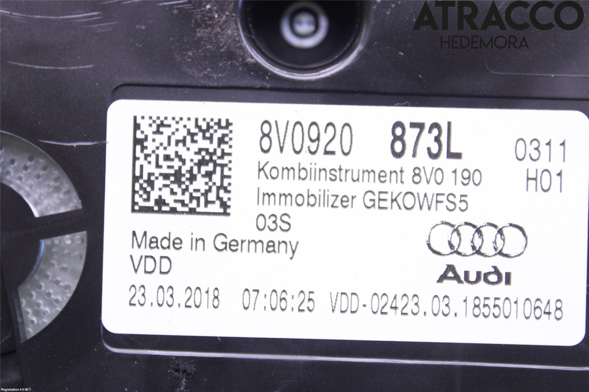 Audi A3/S3 8V 13-20 Instr Kombinert