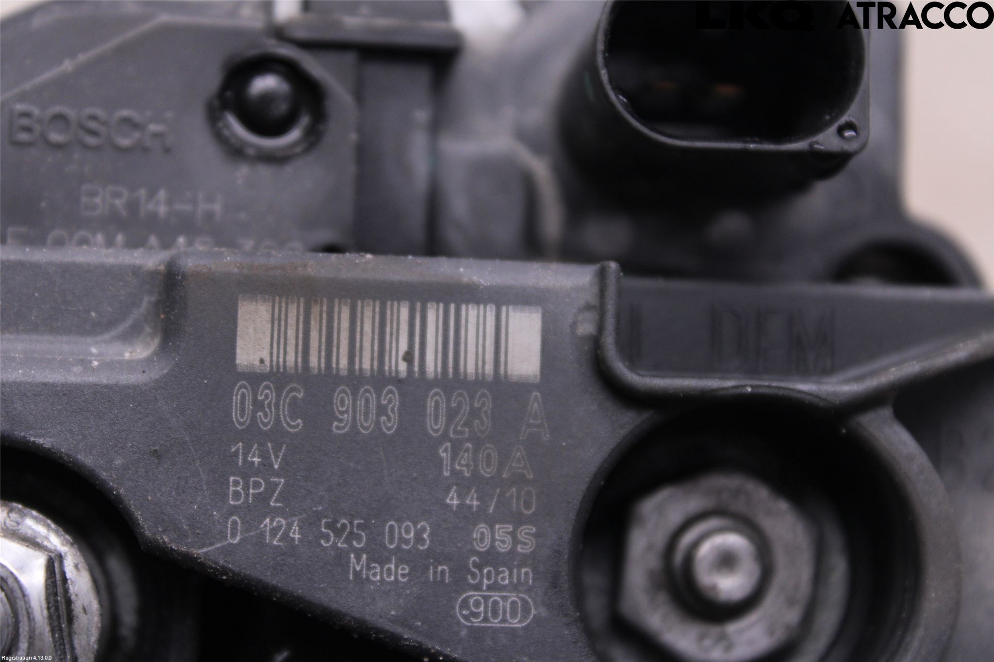 Volkswagen VW GOLF VI 09-13 Dynamo