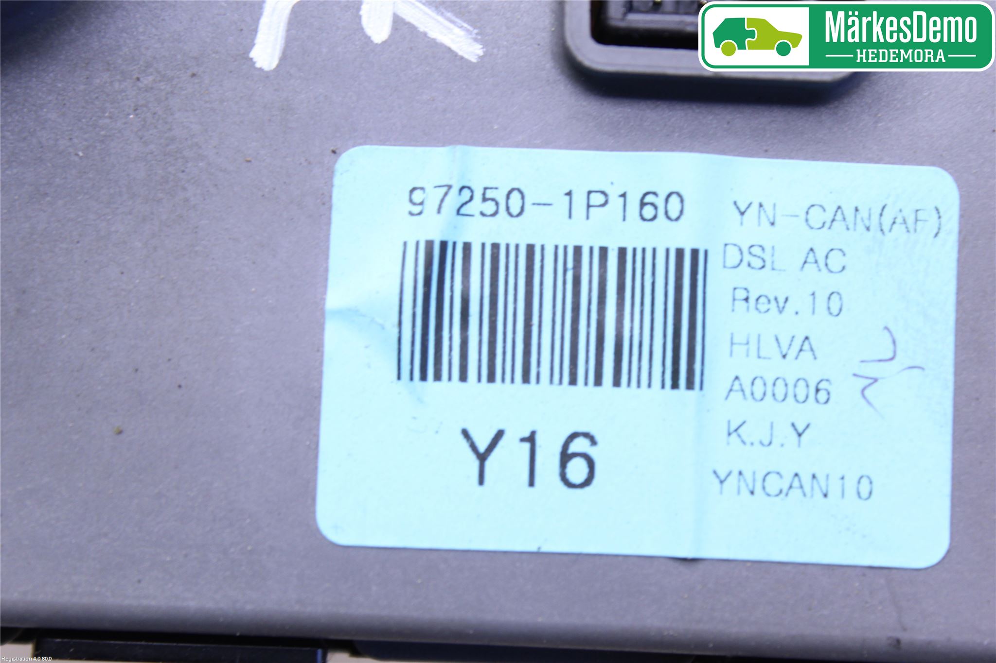 Kia VENGA 10-19 Varme Ac Betjening-Display