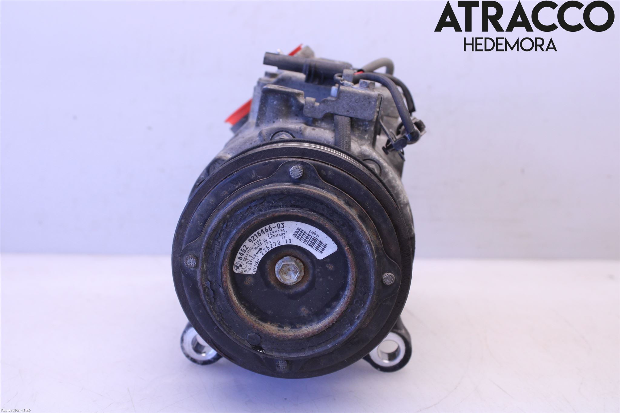 BMW 5 F10/F11/F18 09-17 Varme Ac Kompressor