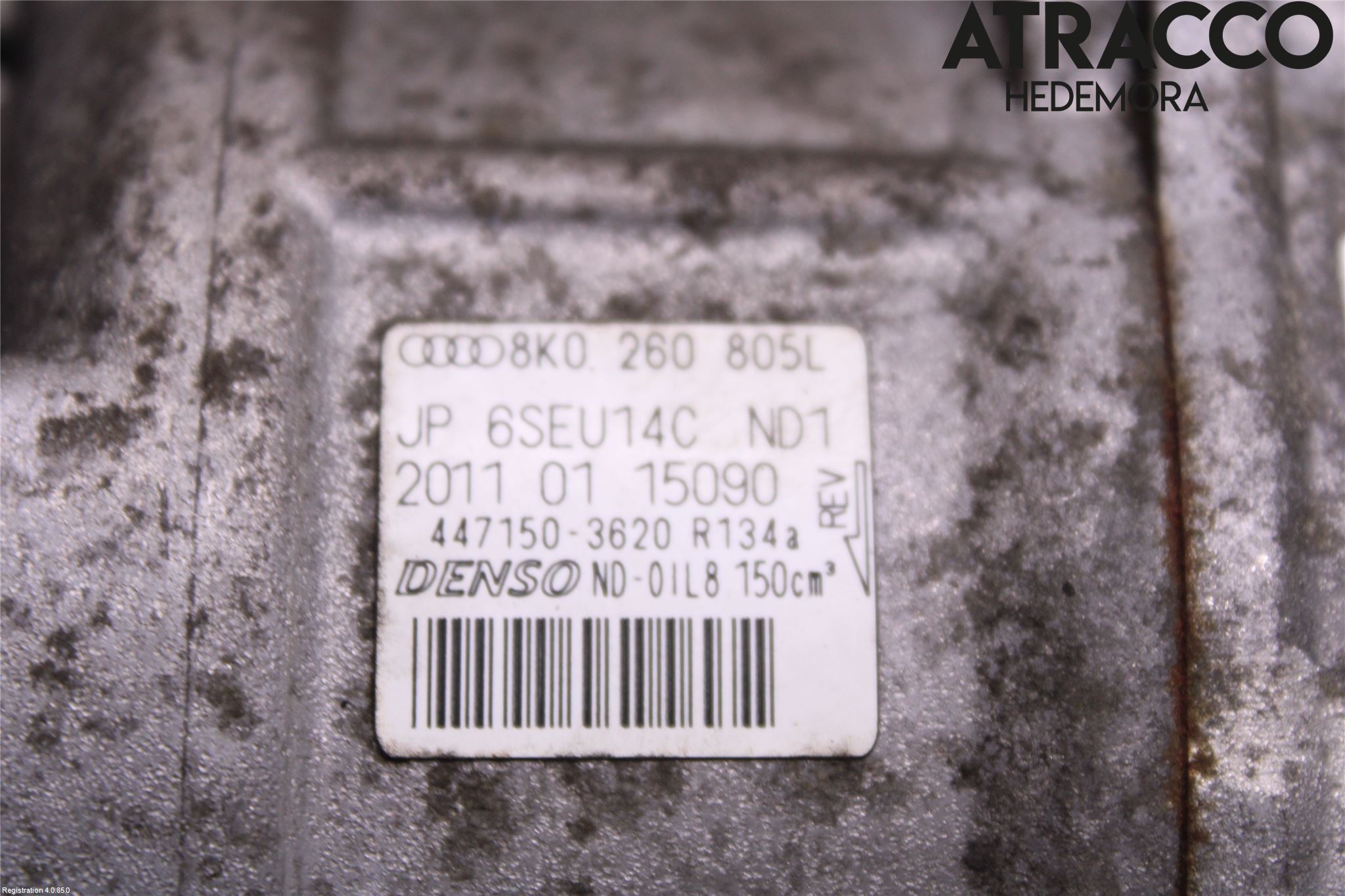 Audi A4/S4 08-11 Varme Ac Kompressor
