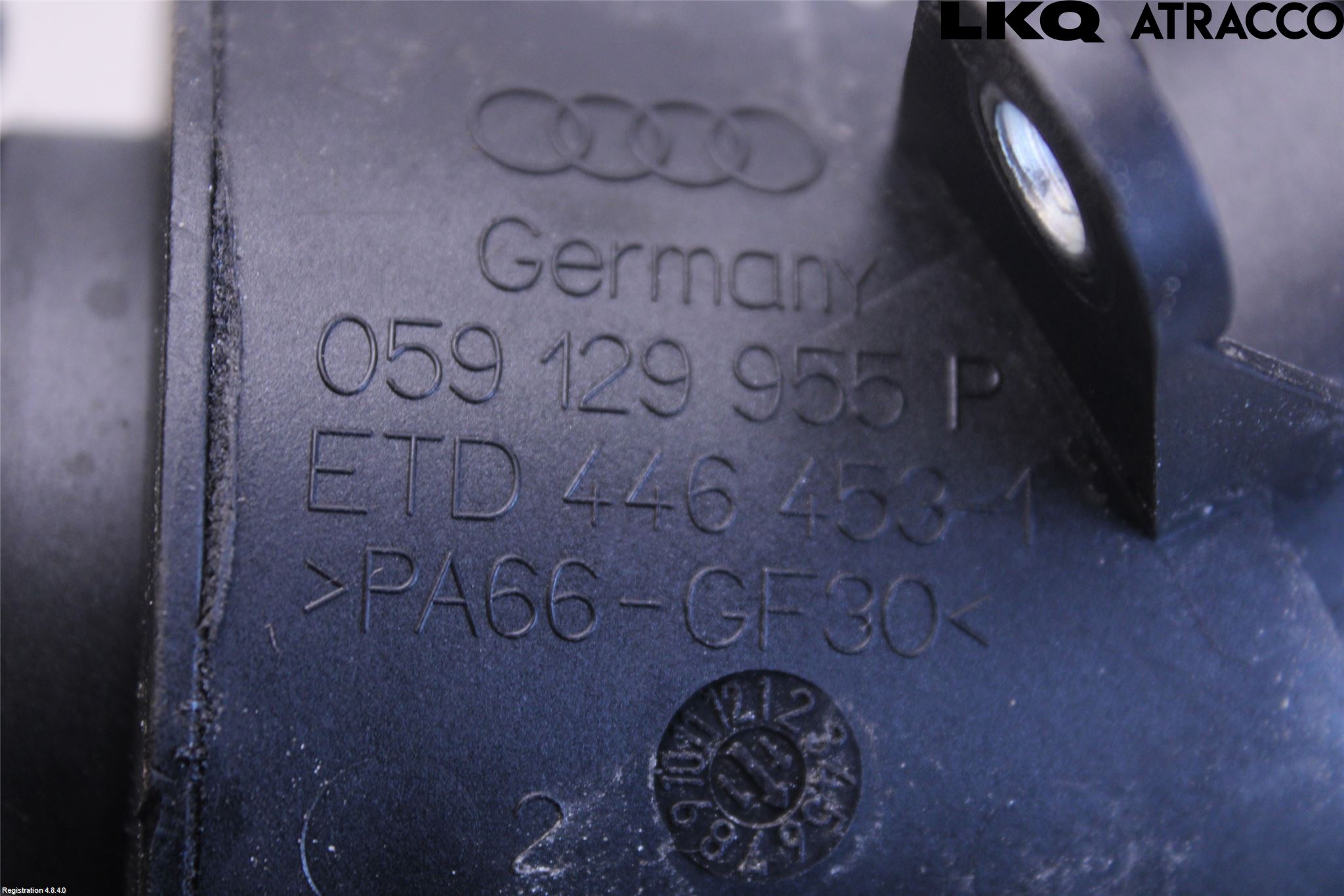 Audi A6/S6 4G 11-18 Inns Gummibelg - Slange