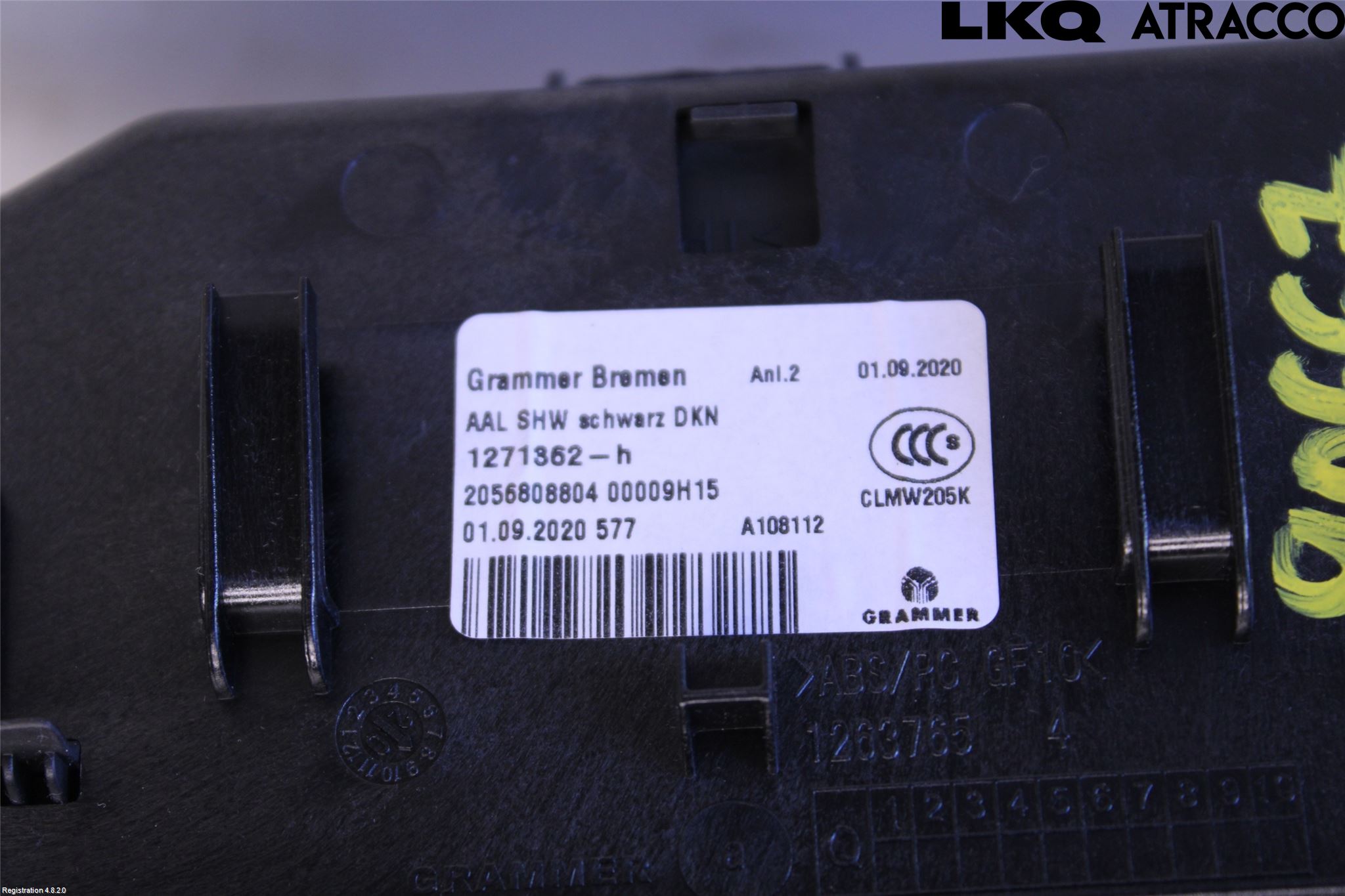 Mercedes-Benz MB GLC-KLASS (X253/C253) 15-22 Innr Armlene