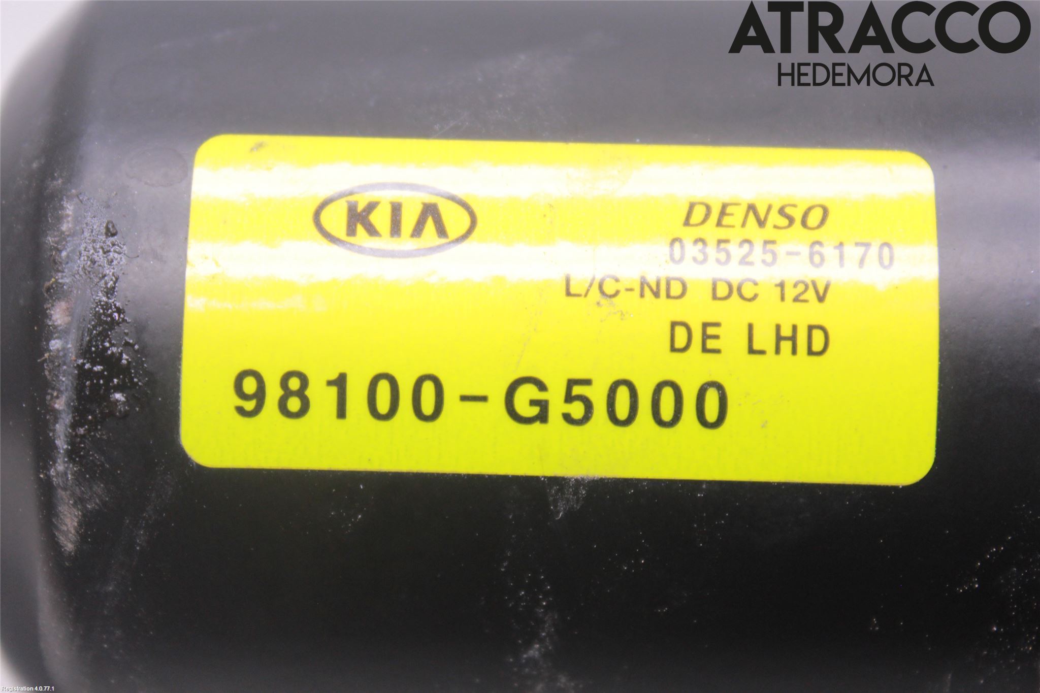 Kia NIRO (DE) 17-22 Viskermotor Frontrute