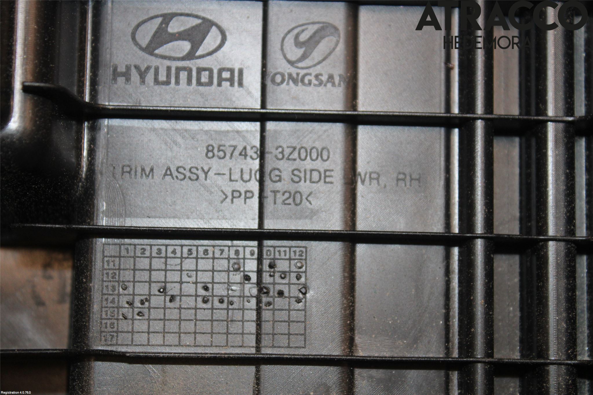 Hyundai i40 16-18 Innr Bakpart
