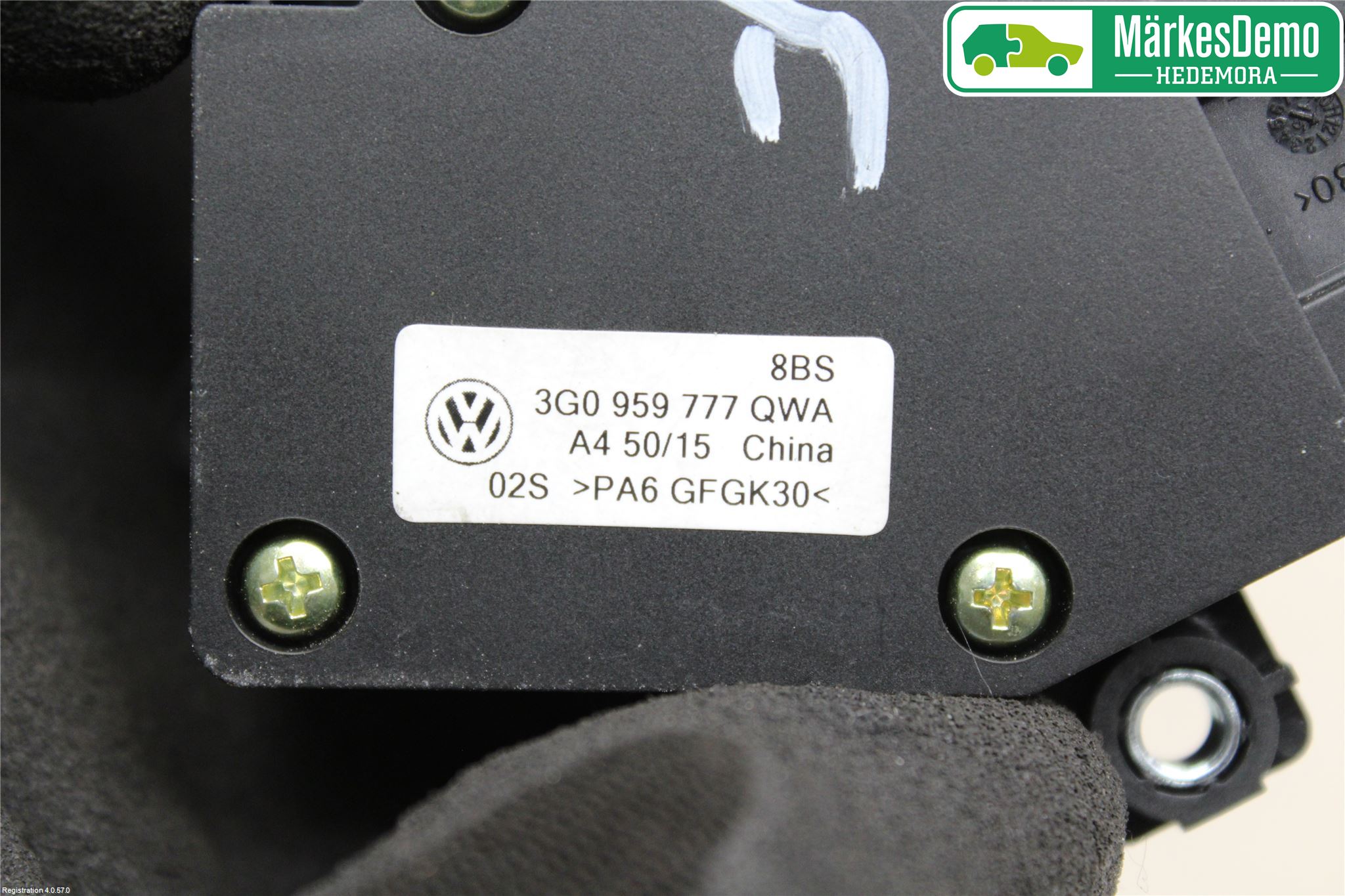 Volkswagen VW PASSAT 15-19 Bryter Sete Regulering