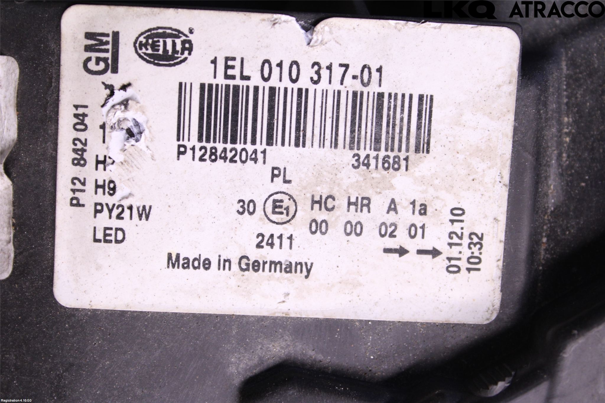 Saab 9-3 VER2/VER3 08-15 Frontlykt Venstre