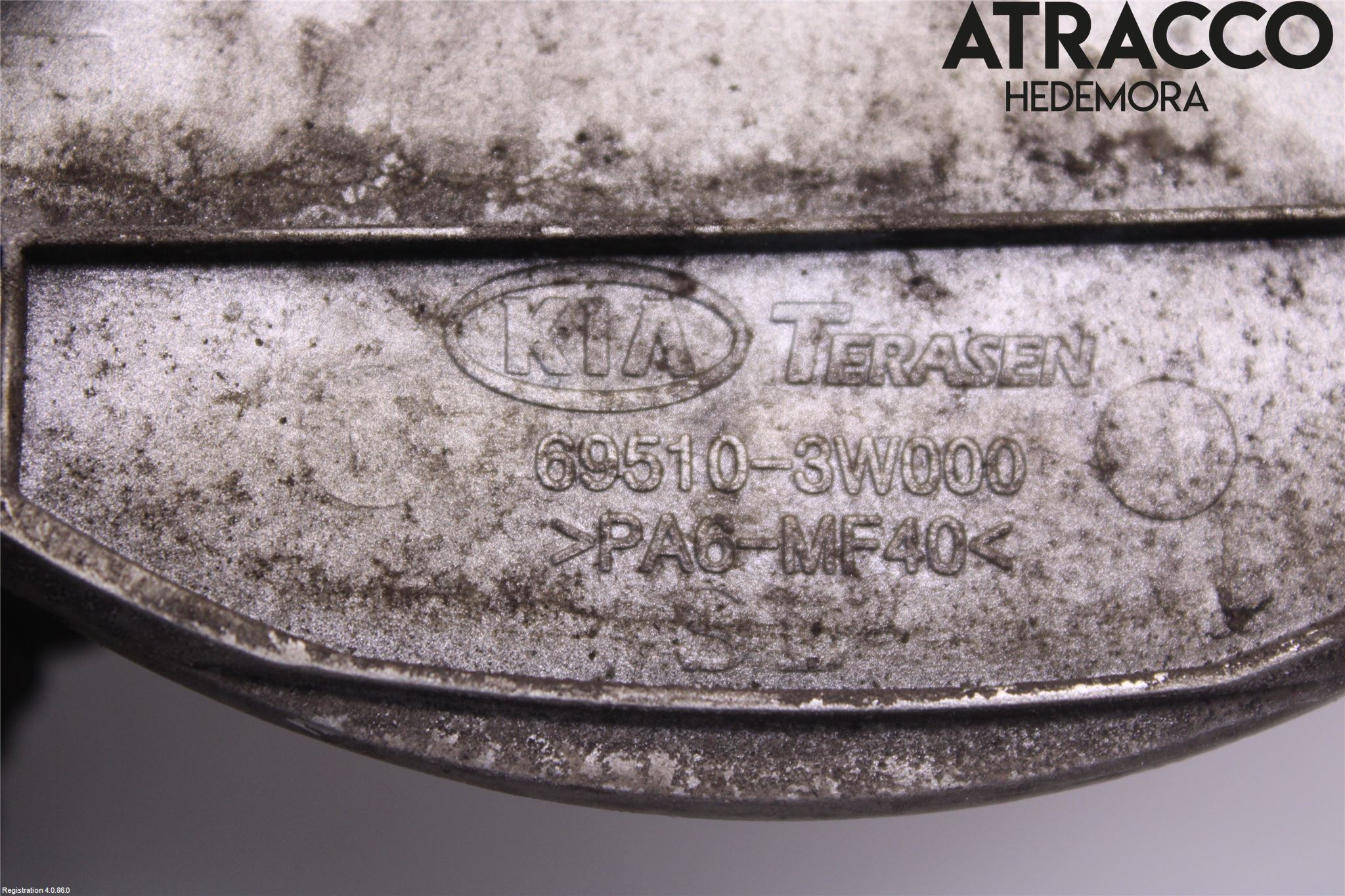 Kia SPORTAGE (SL) 11-15 Drivstoff Tankluke