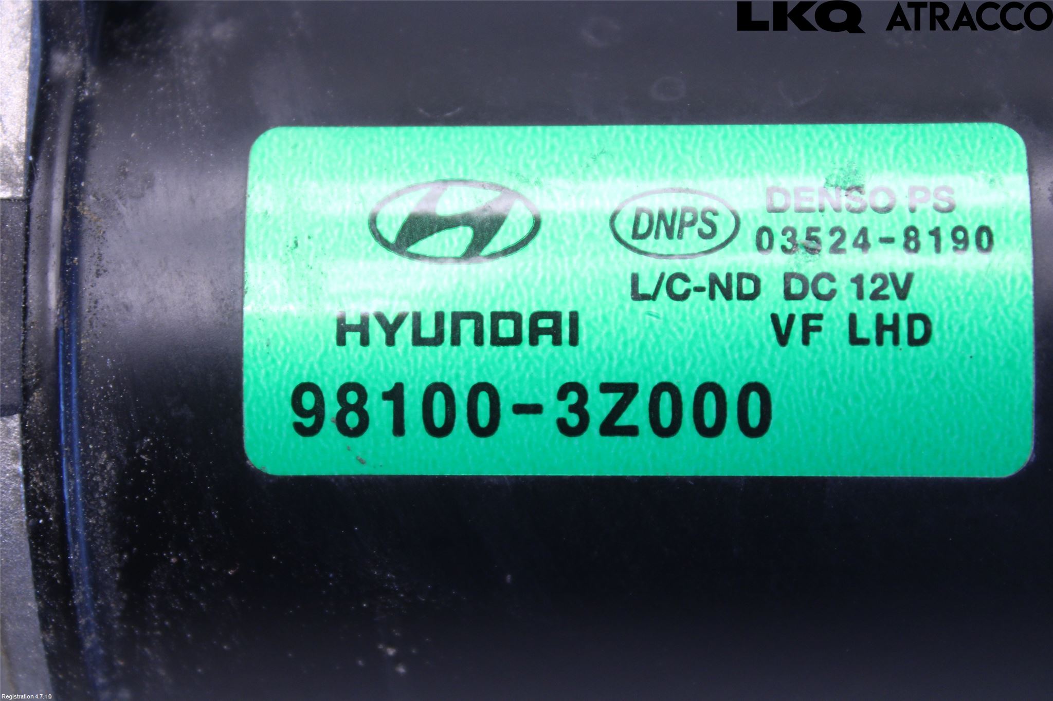 Hyundai i40 08-15 Viskermotor Frontrute