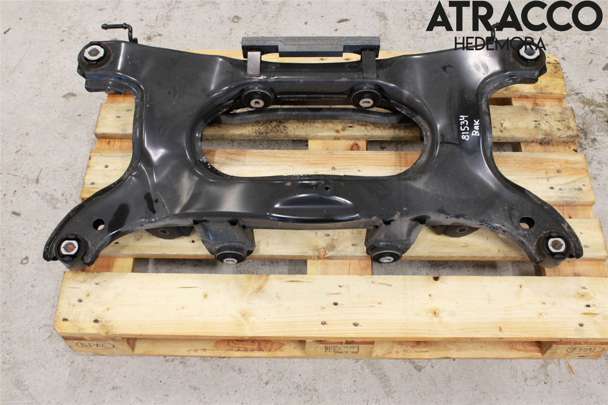 Landrover LAND ROVER RANGE ROVER EVOQUE (L538) 11-18 Bakaksel Feste Travers-Ramme