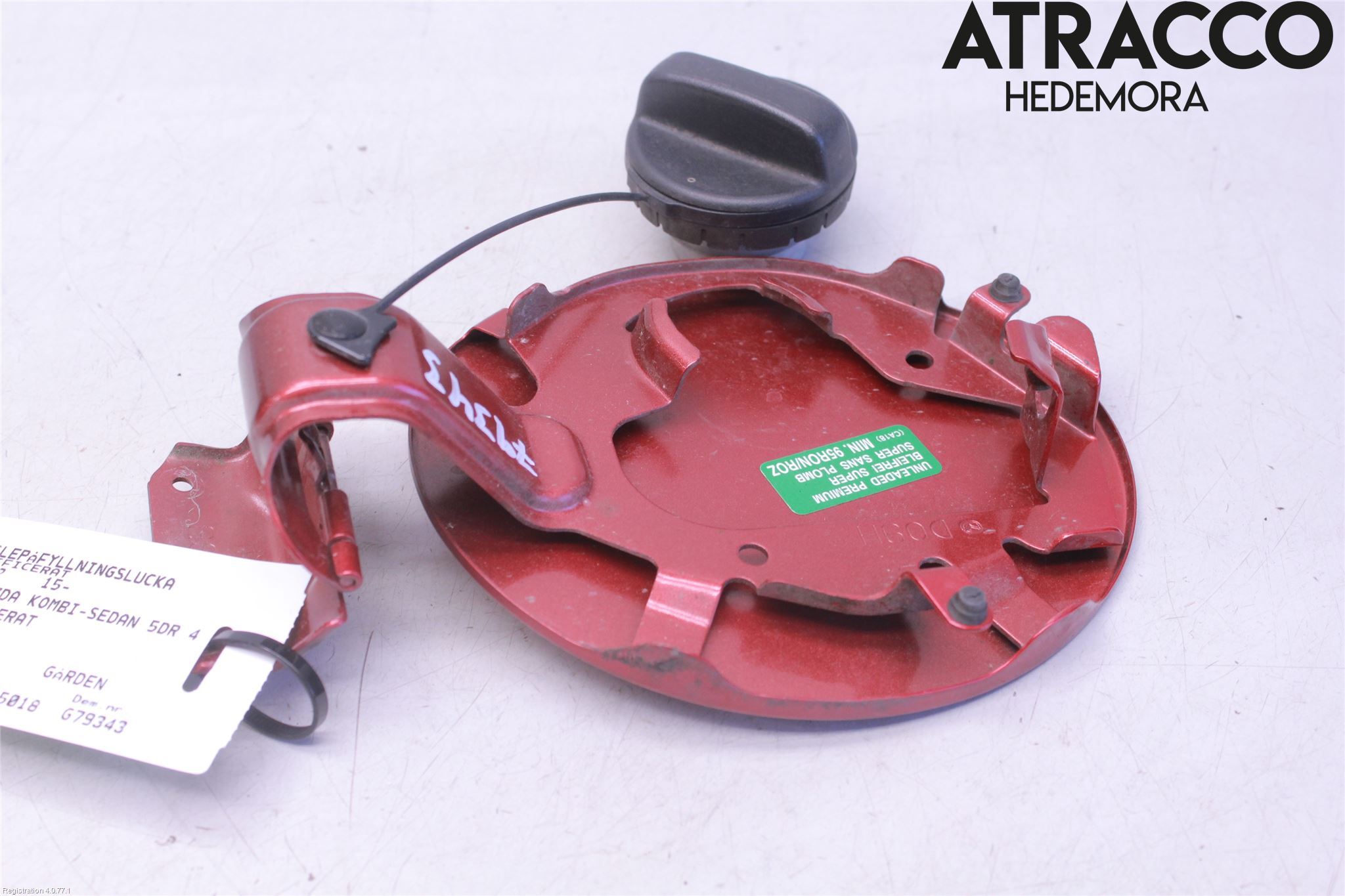 Mazda 2 (DJ) 15-22 Drivstoff Tankluke