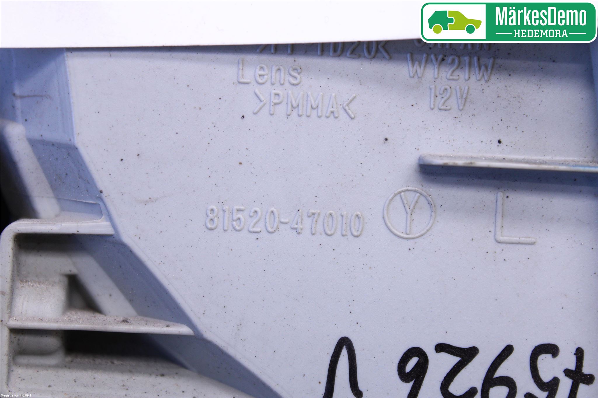 Toyota PRIUS ZVW30 09-20 Blinklykt Foran Venstre