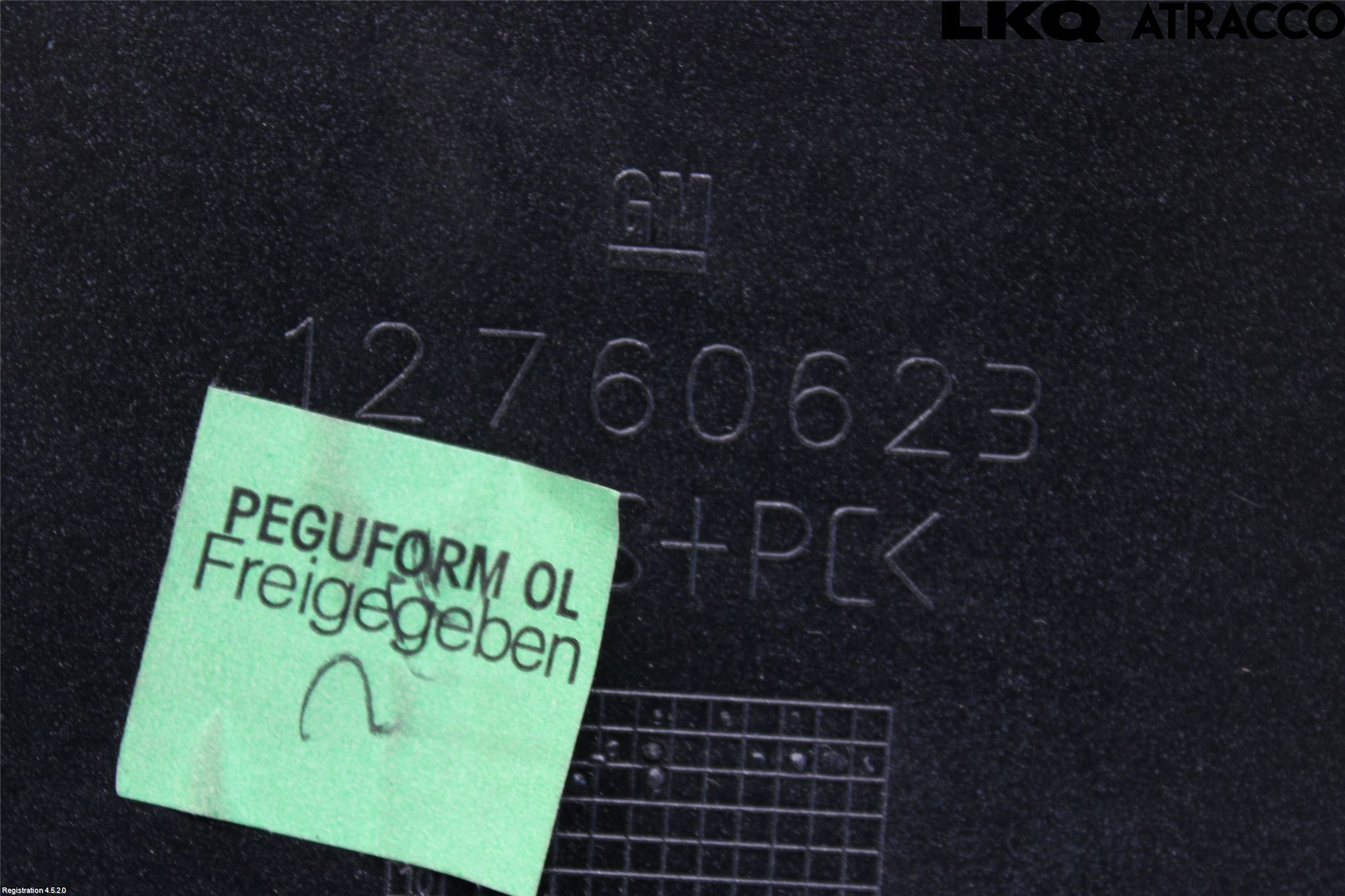 Cadillac BLS Refleksplate - Skiltplate