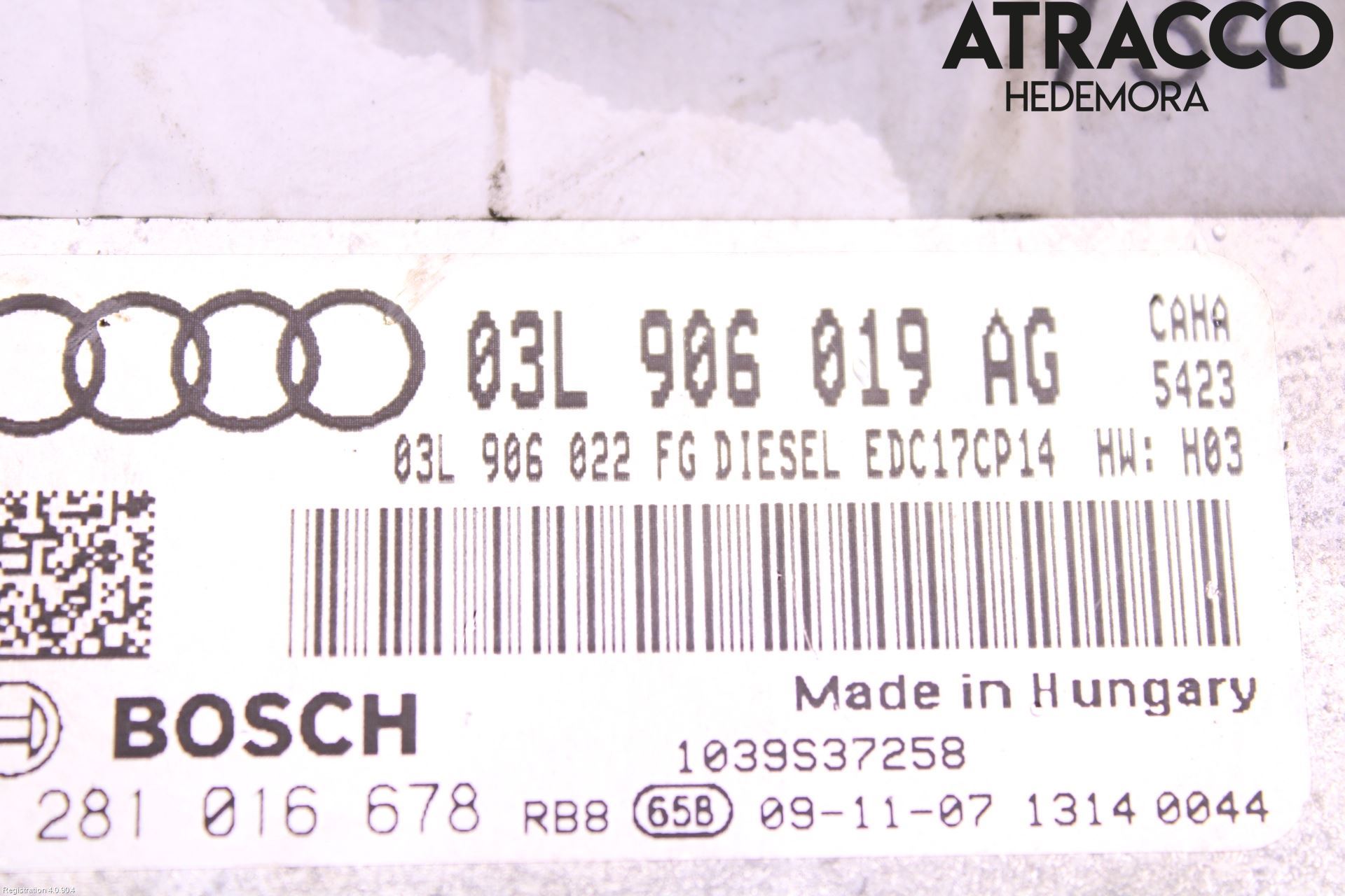 Audi A6/S6     05-11 Styreenhet Dieselpumpe