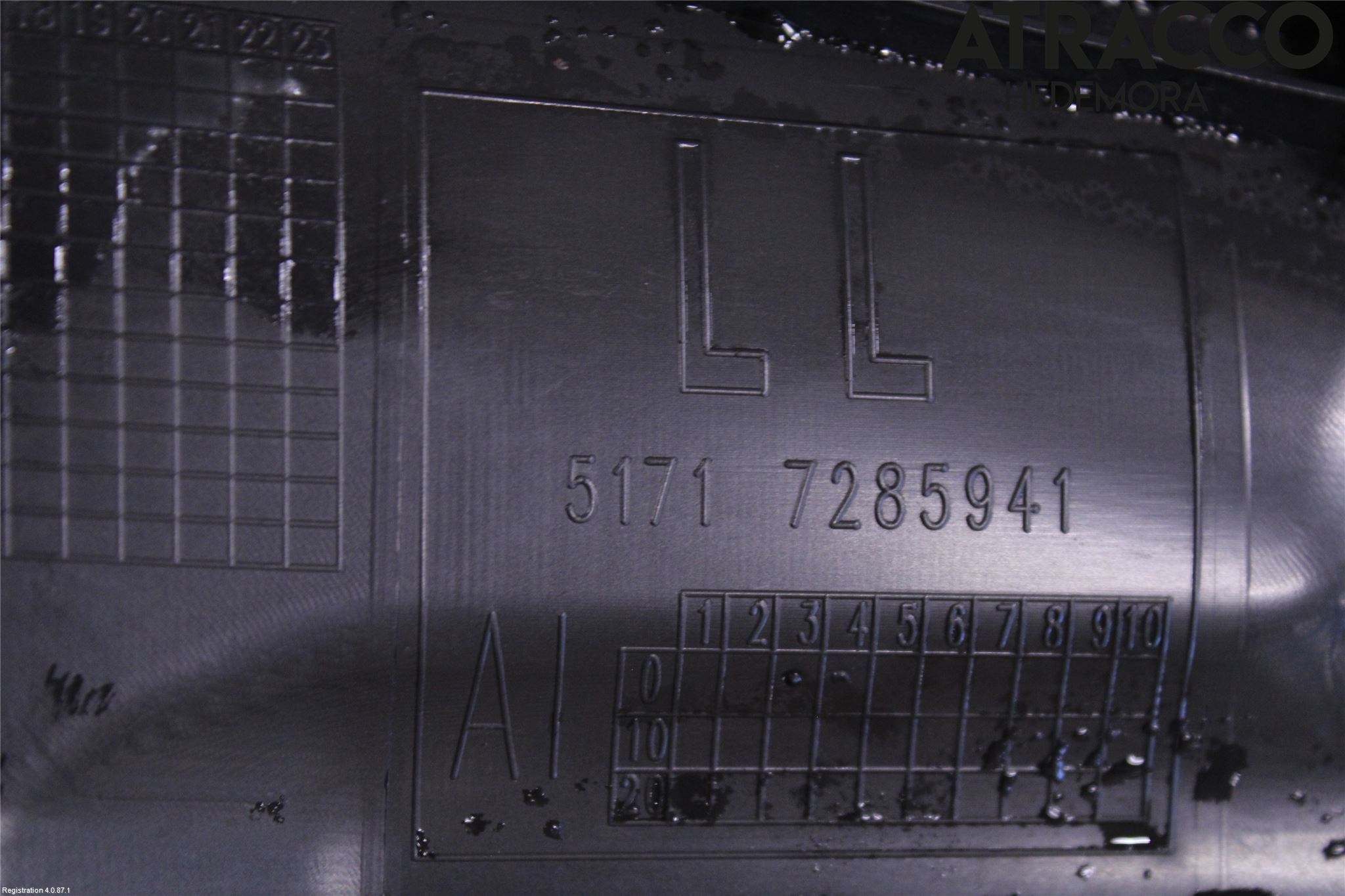 BMW 3 GT F34 13-19 Visker Deksel-Grill-Under Frr