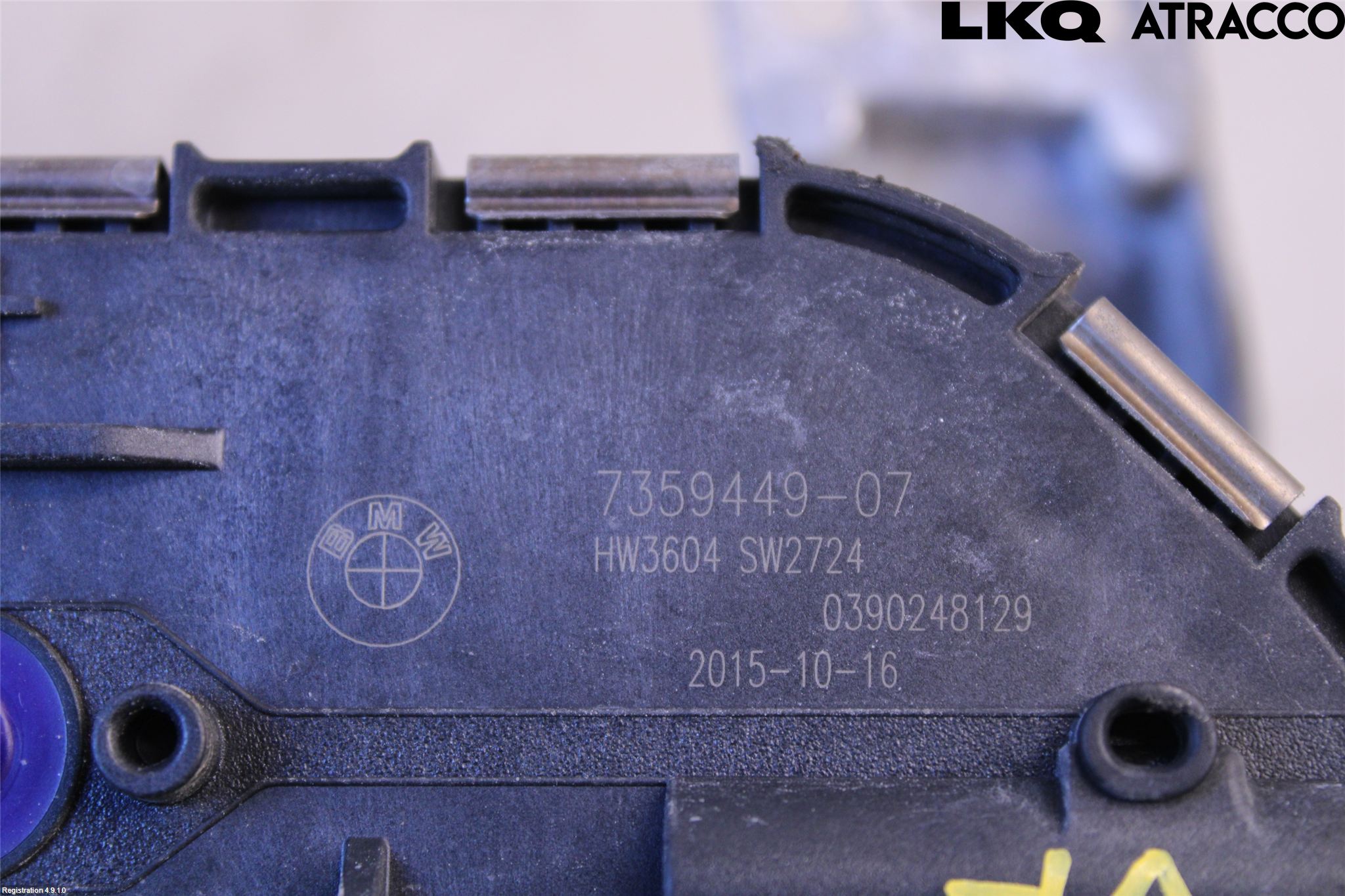 BMW i3 I01 13-22 Viskermotor Frontrute