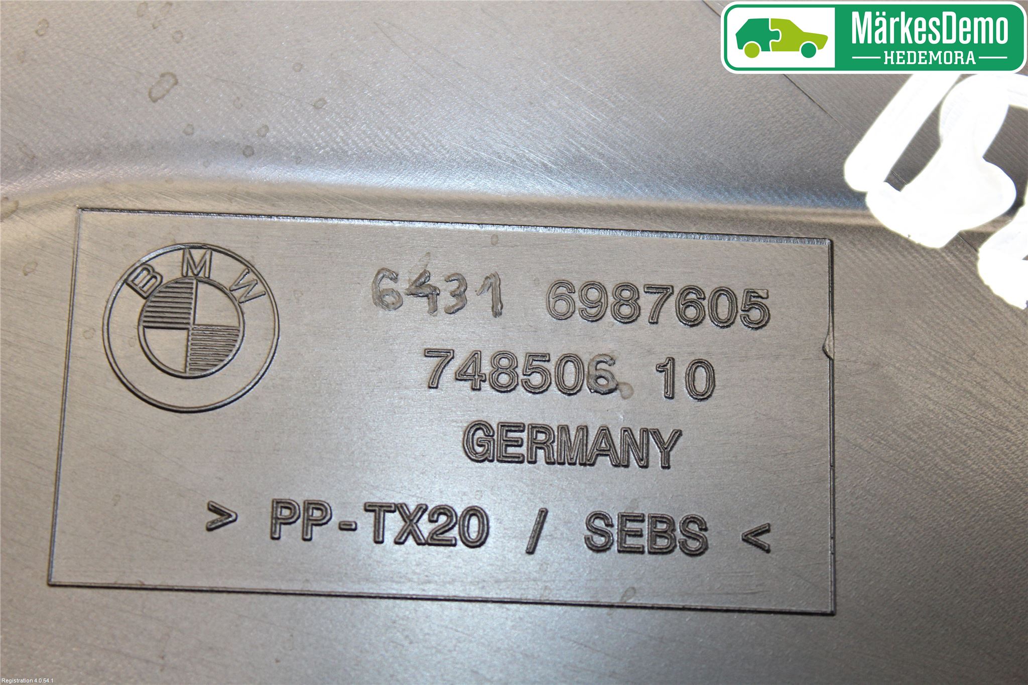 BMW 5 F10/F11/F18 09-17 Visker Deksel-Grill-Under Frr