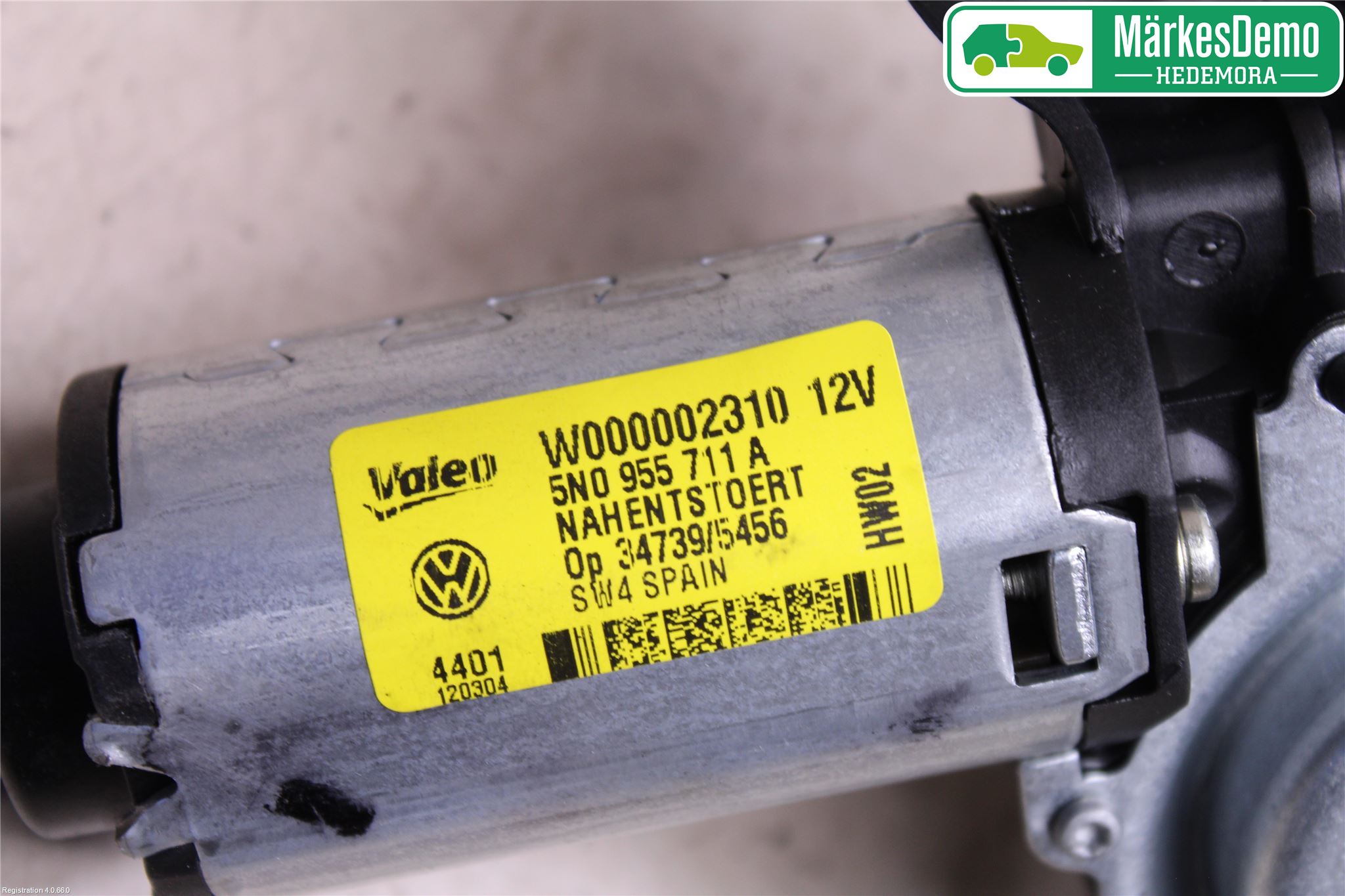 Volkswagen VW TIGUAN 07-16 Viskermotor Bakluke