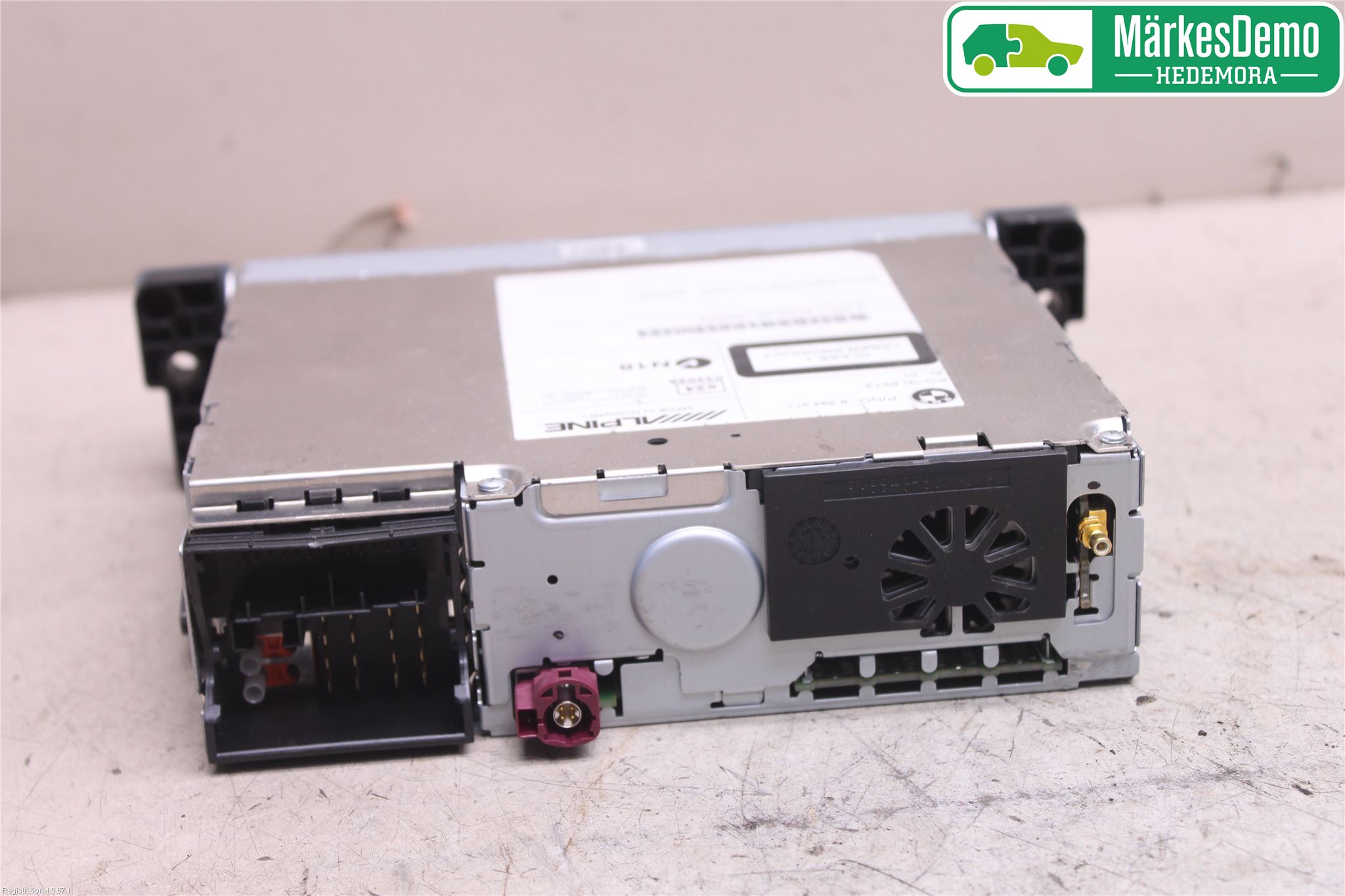 BMW 5 F10/F11/F18 09-17 Stereo Radio Med Cd