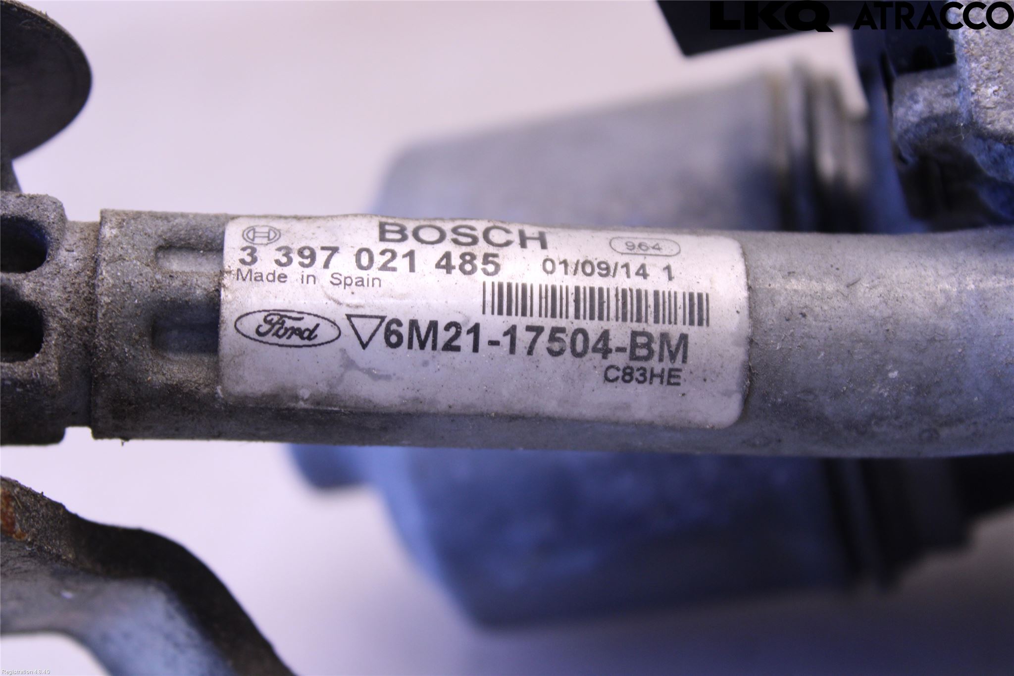 Ford S-MAX 06-15 Viskermotor Frontrute