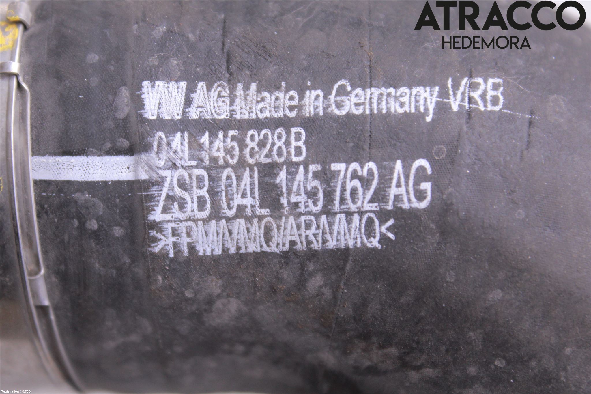 Audi A4 12-15 Intercooler Rør-Slange