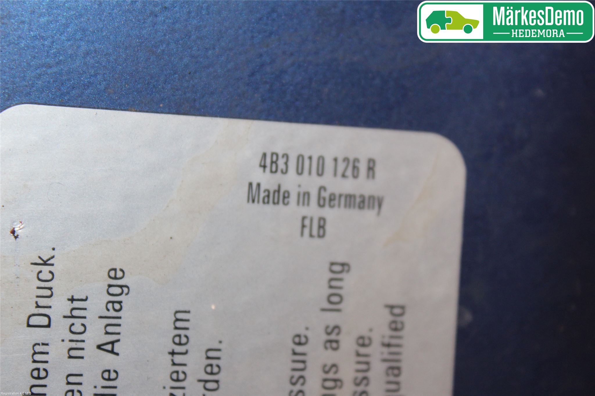 Audi A6/S6     97-05 Panser