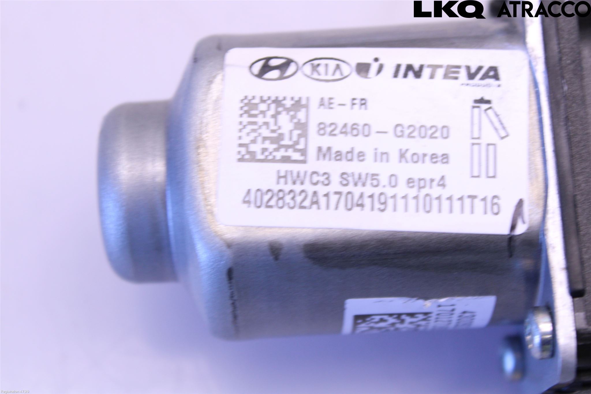 Hyundai IONIQ AE 17-22 Vindusheismotor