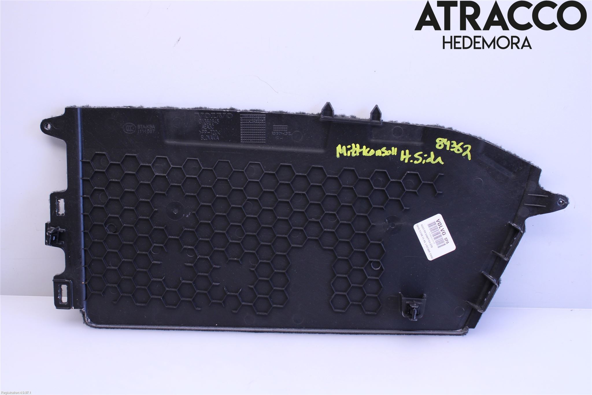 Volvo V90 17->> Instrumentkonsoll Midt