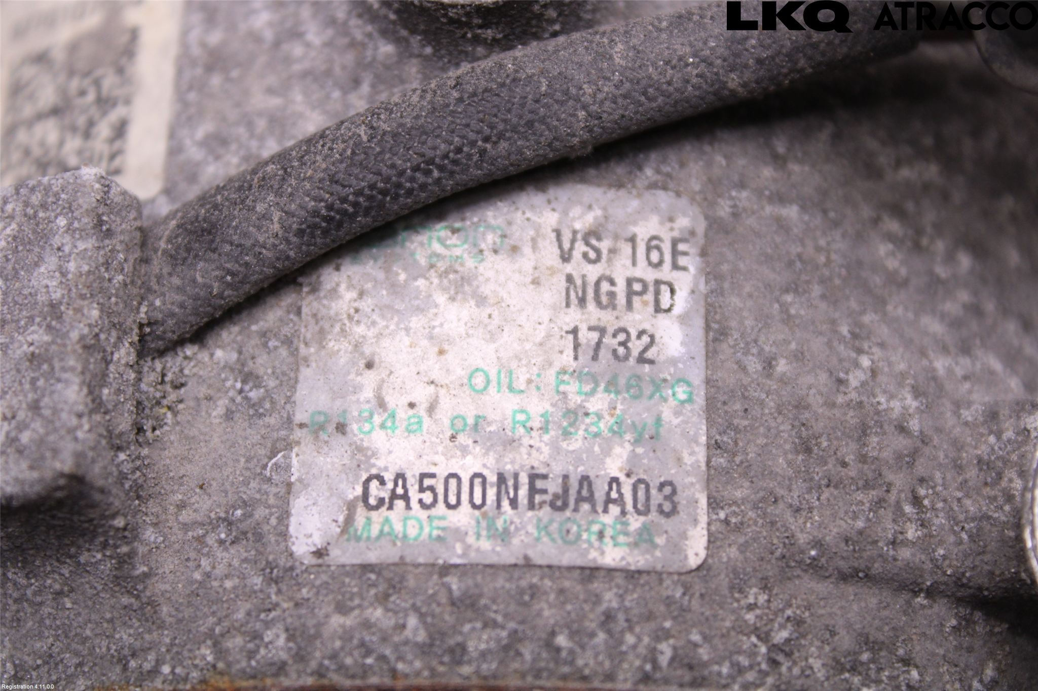 Hyundai TUCSON 05- Varme Ac Kompressor