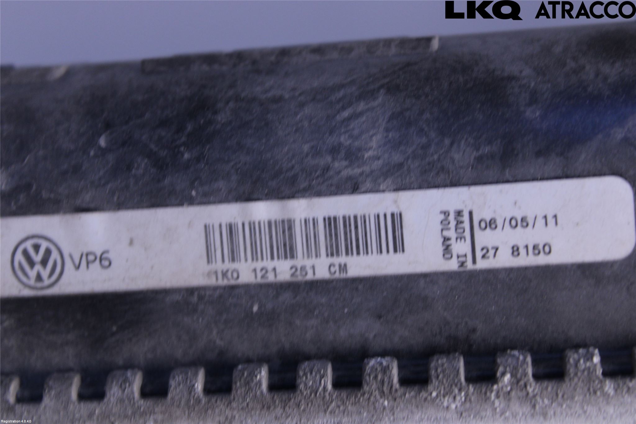 Seat LEON 06-12 Radiator Manuell