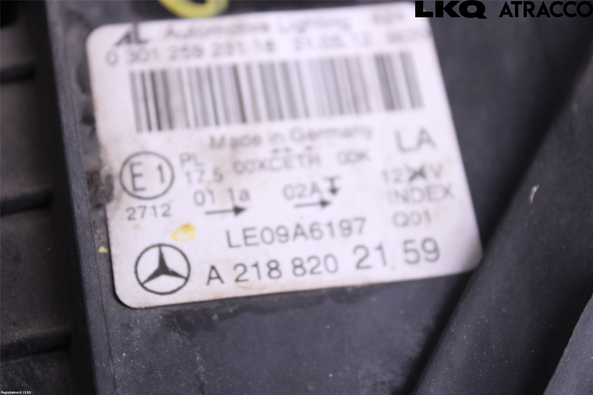 Mercedes-Benz MB CLS (C218/X218) 11-17 Frontlykt Venstre