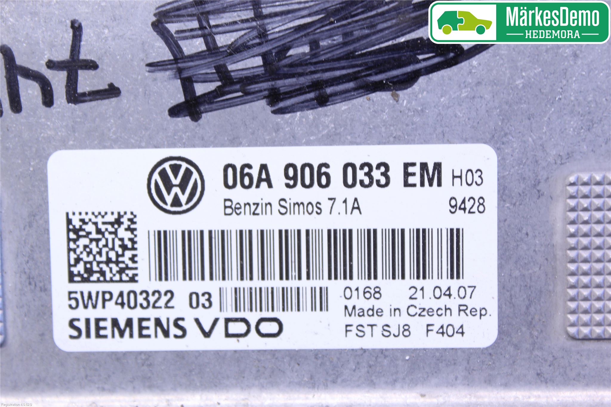Volkswagen VW GOLF V 04-09 Styreenhet Innsprøytning