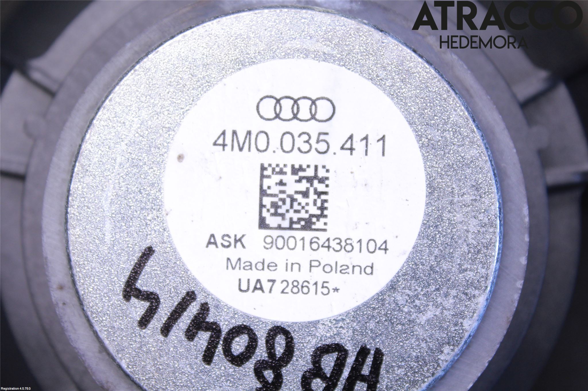 Audi Q7/SQ7 Innr Høyttaler