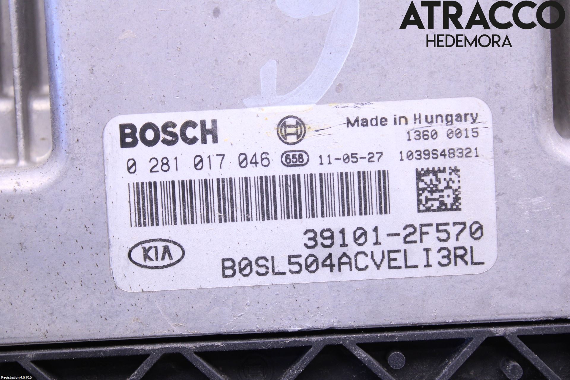 Kia SPORTAGE (SL) 11-15 Styreenhet Dieselpumpe