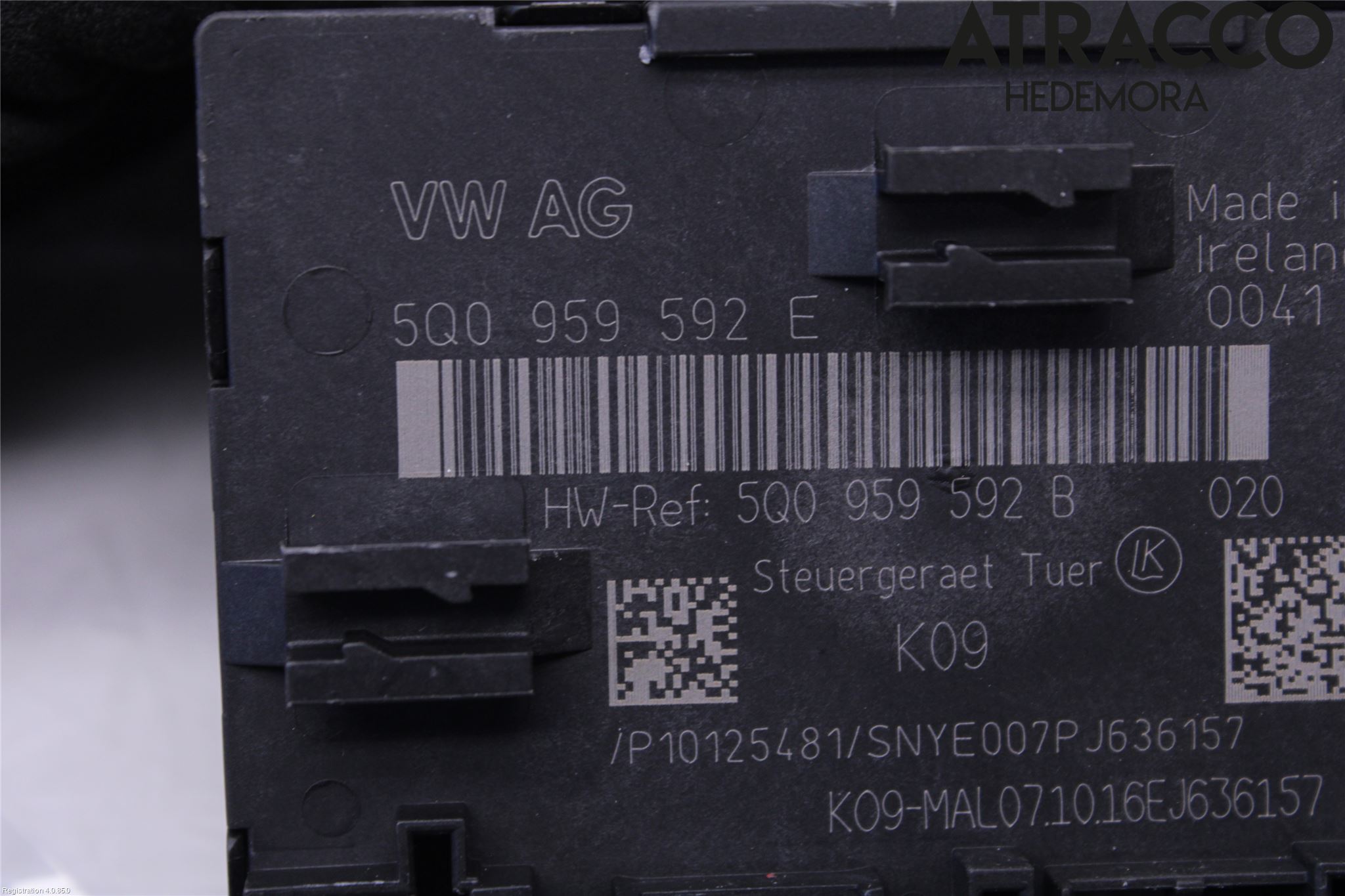 Audi A3/S3 8V 13-20 Styreenhet Dør