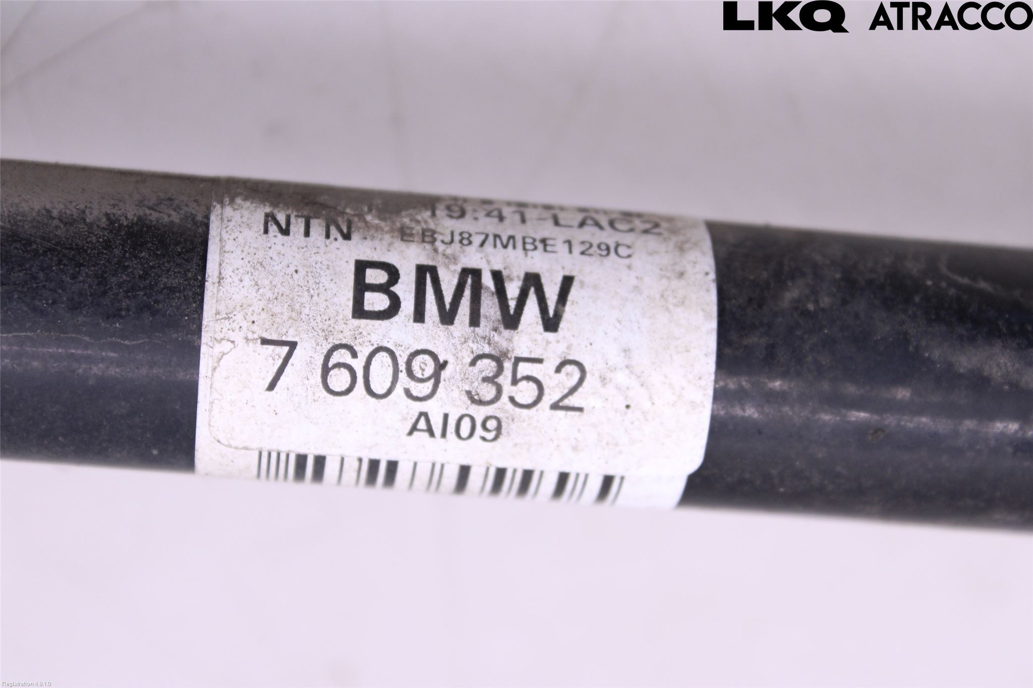 BMW 1 F20/F21 11-19 Drivaksel Bak Kompl Høyre