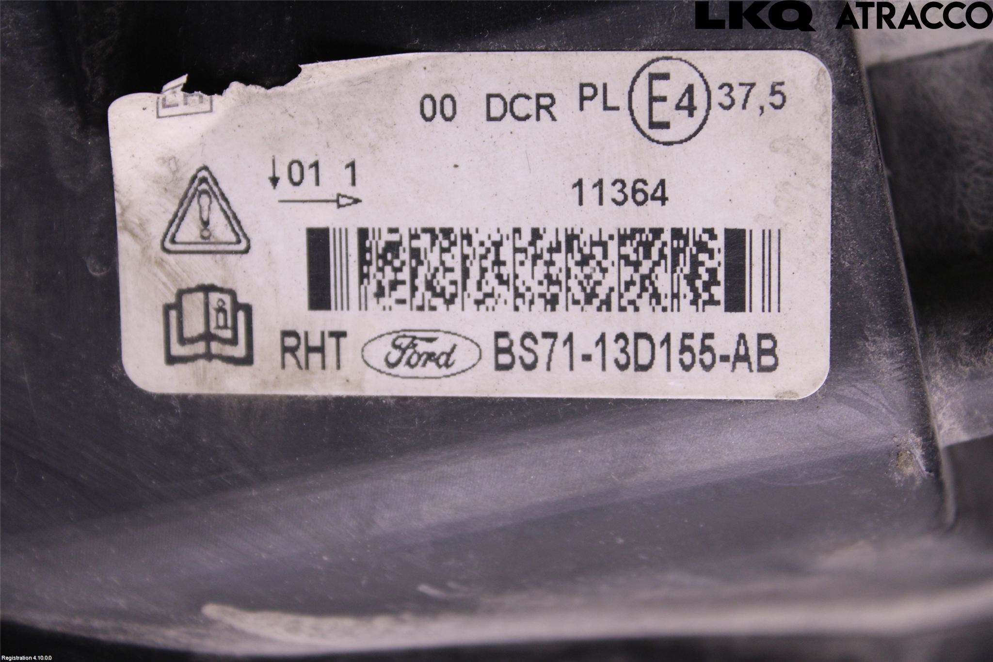 Ford MONDEO 07-15 Frontlykt Venstre