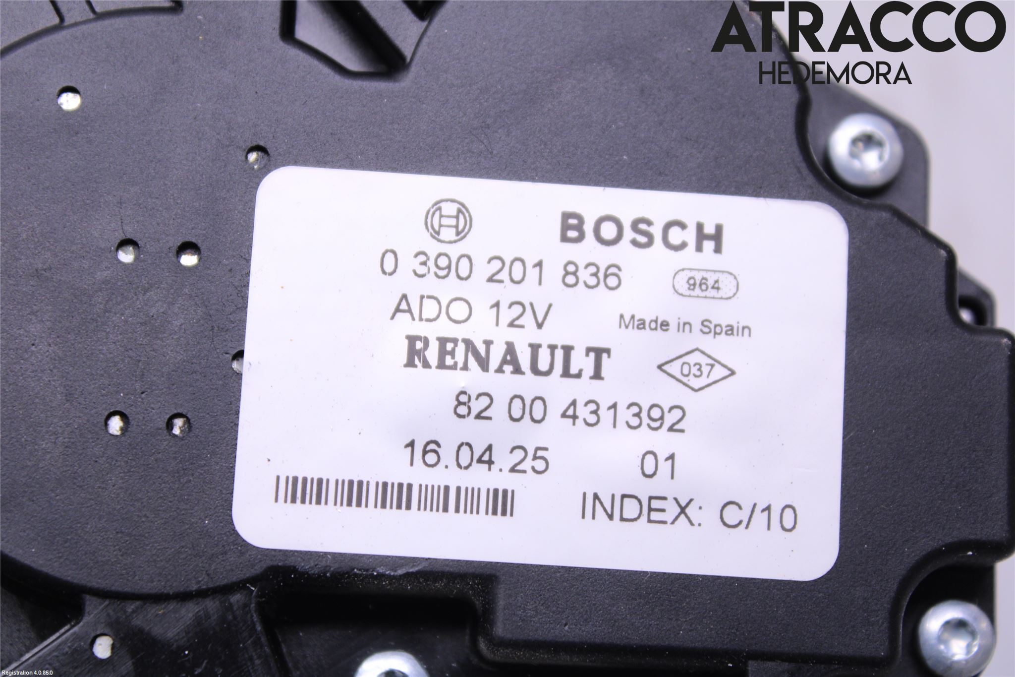 Renault KANGOO II 15-21 Viskermotor Bakluke