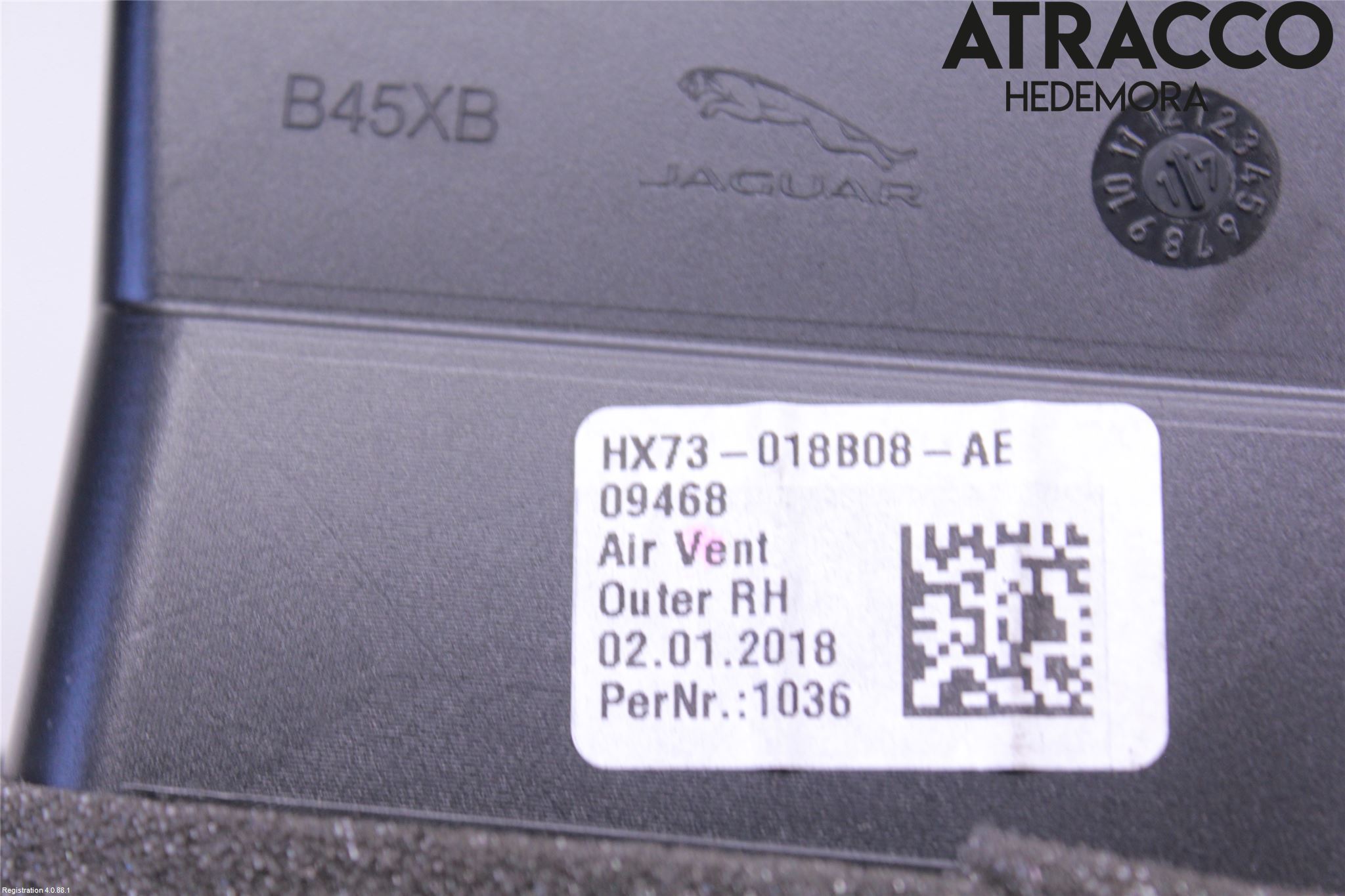Jaguar F-PACE Dashbord Kanal - Dyse