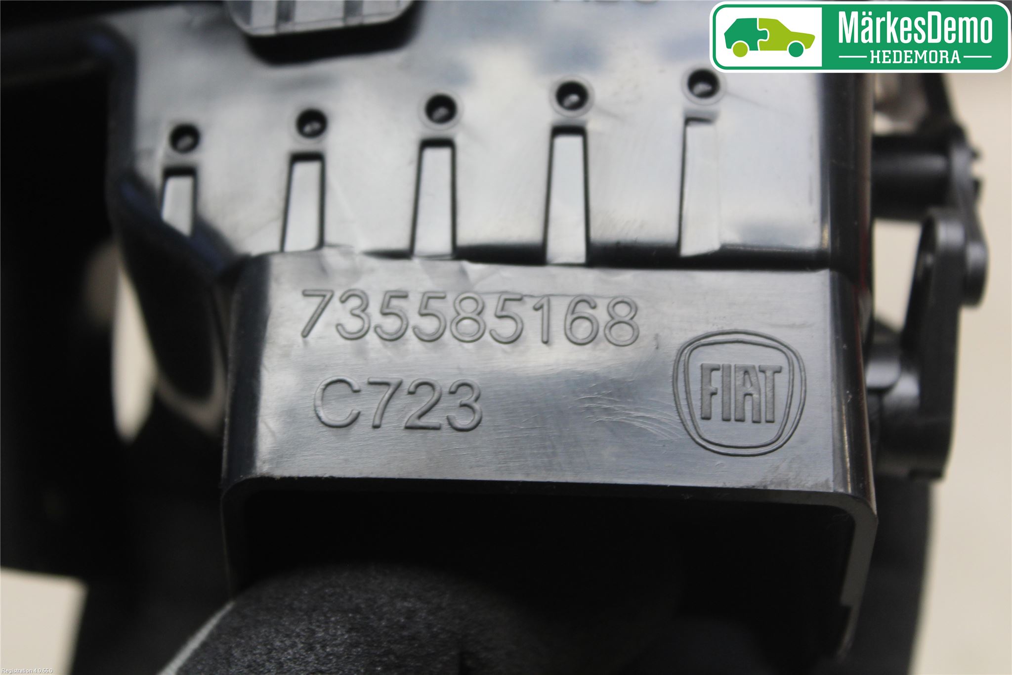 Fiat PANDA 12- Dashbord Kanal - Dyse