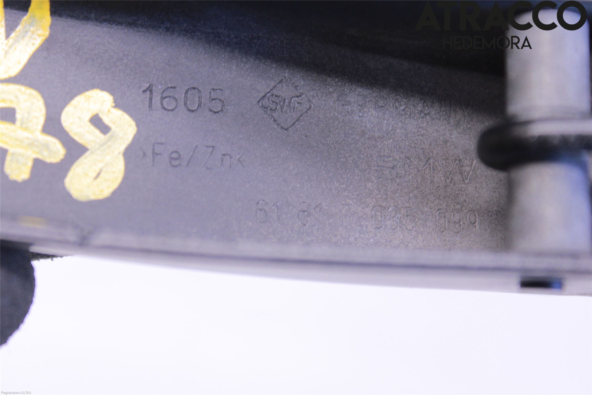 BMW 5 E60/61 Sed/Tou 02-10 Viskerarm-Armer Frontrute