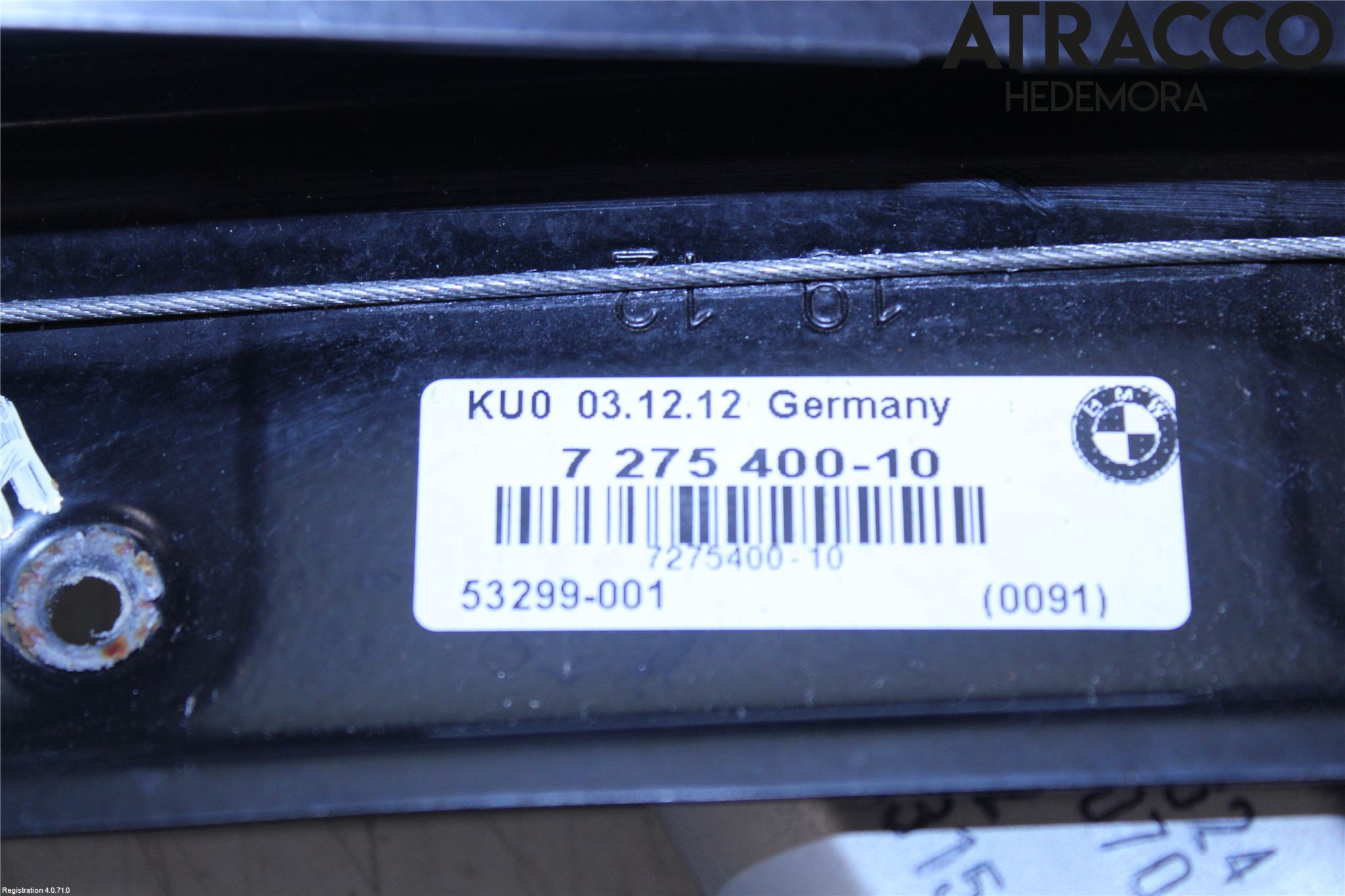 BMW 6 F12/F13 10-18 Vindusheis El Komp