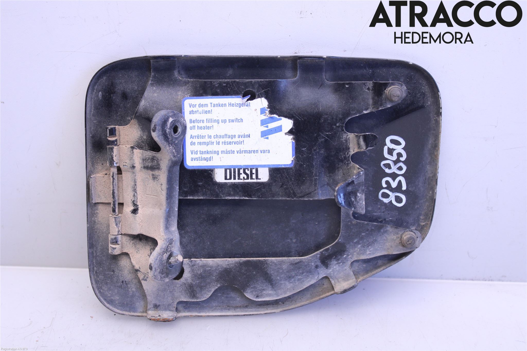 Ford RANGER EU/USA 07-11 Drivstoff Tankluke