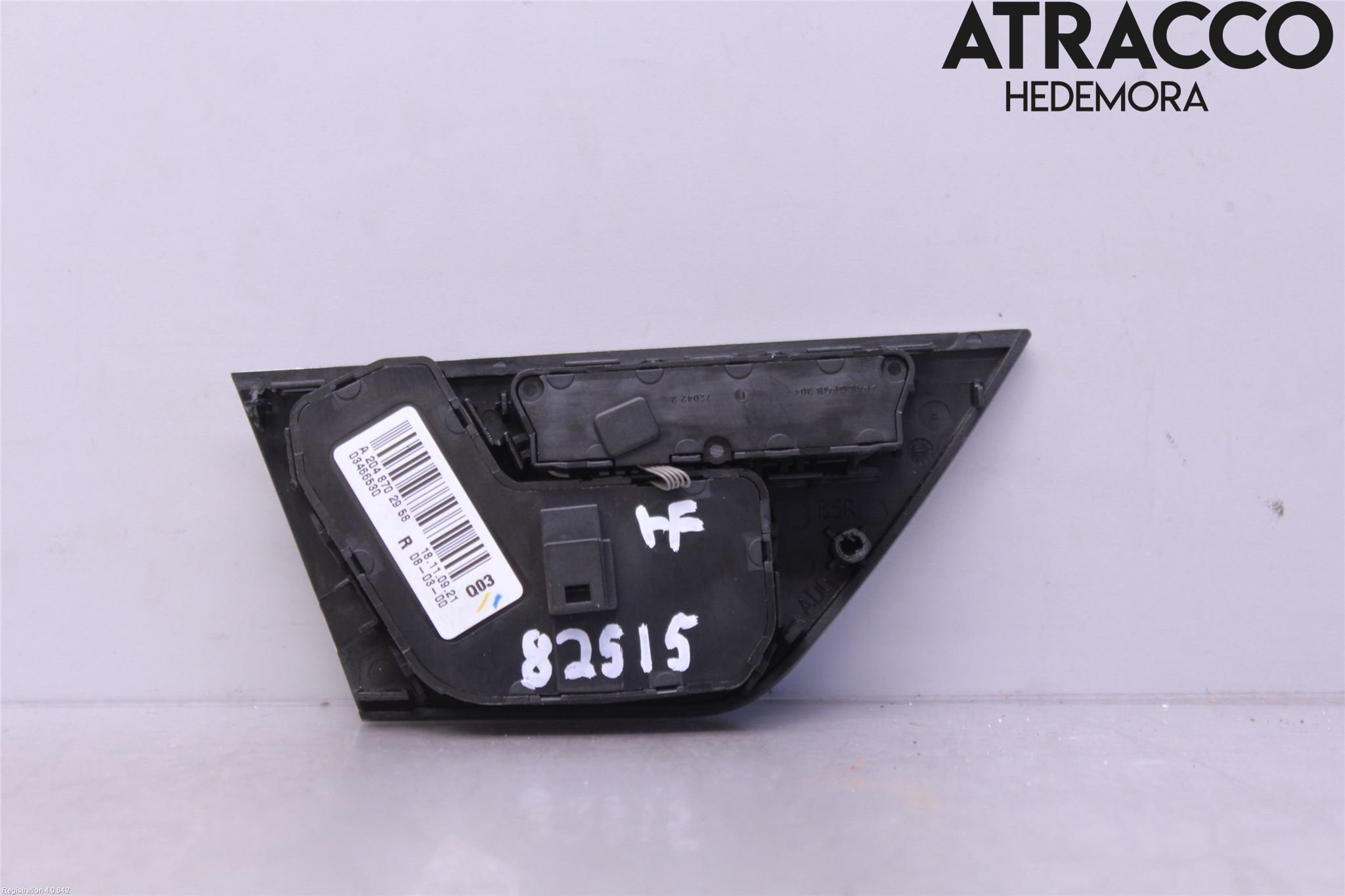 Mercedes-Benz MB C-KLASS (W204) 07-15 Bryter Sete Regulering