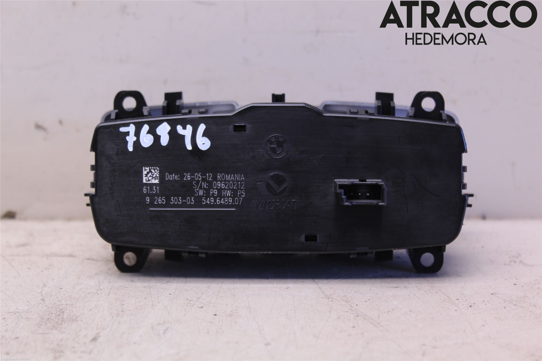 BMW 3 F30/F31/F80 12-19 Bryter Hovedlys