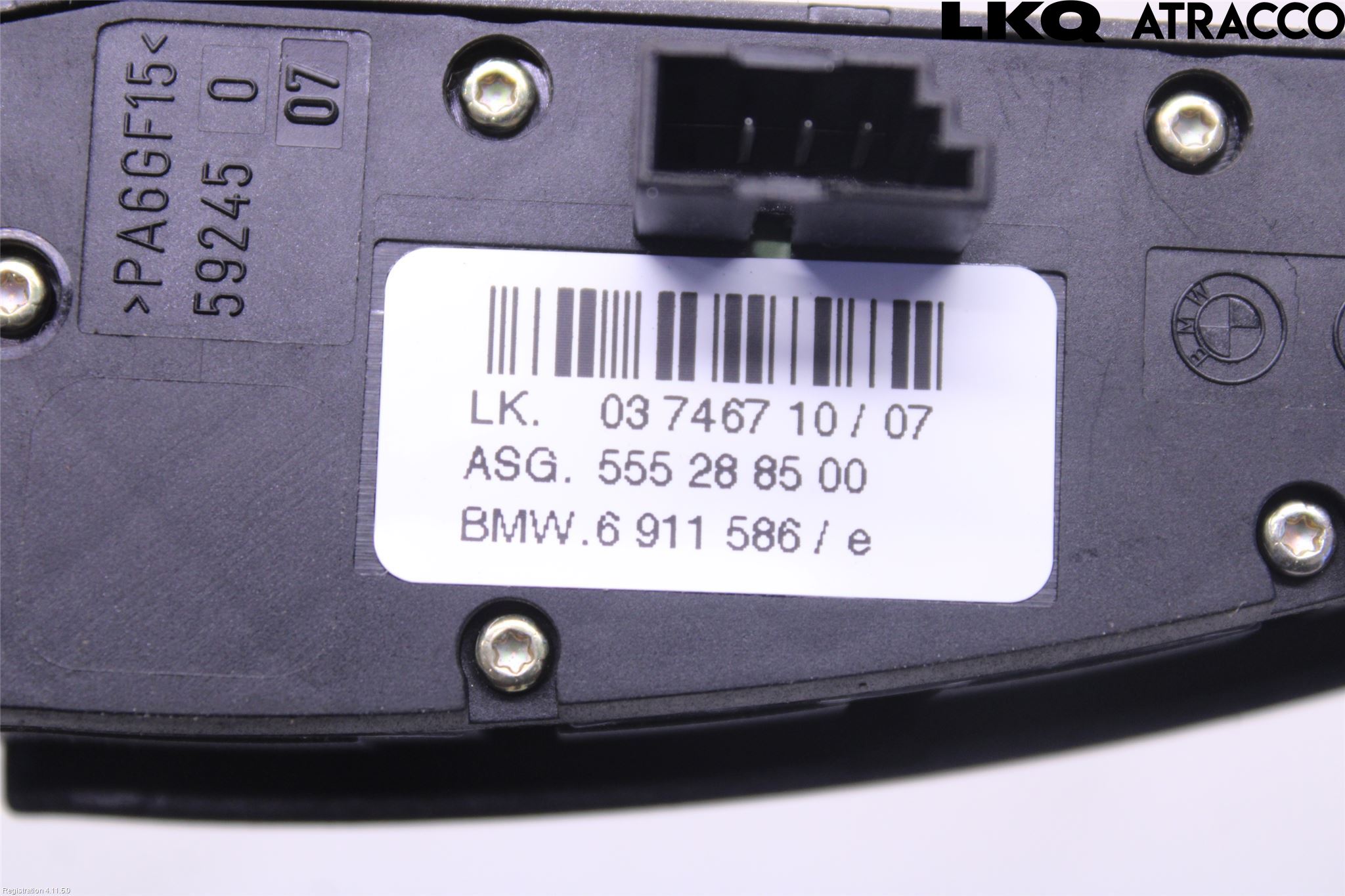 BMW 7 E65/66    00-08 Bryter Ratt Radio-Stereo
