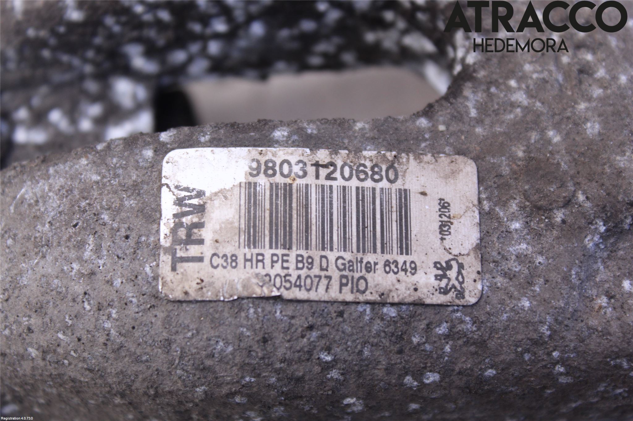 Peugeot PARTNER 16-18 Bremsecaliper Bak Høyre